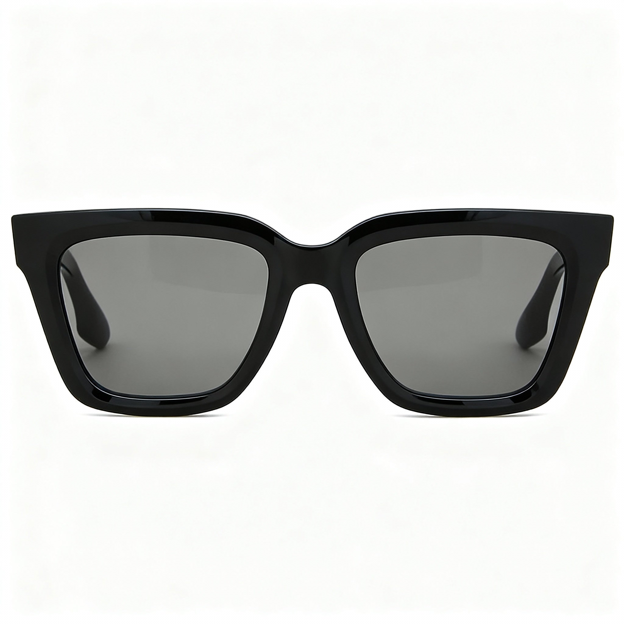 Victoria Beckham Modern Women's Acetate Square Black UV Protected Sunglasses with Polycarbonate Non-Polarized Lenses 53-19-140mm