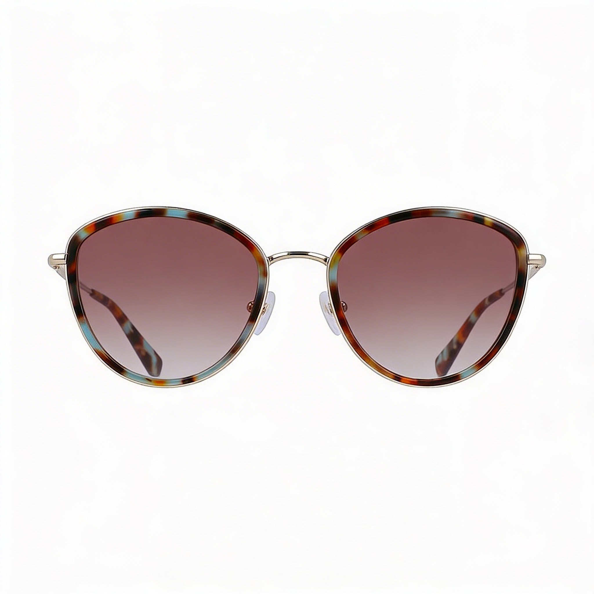 Longchamp LO170S Women's Casual Metal Gold Aqua Caramel Havana Sunglasses 54mm, Photo 2