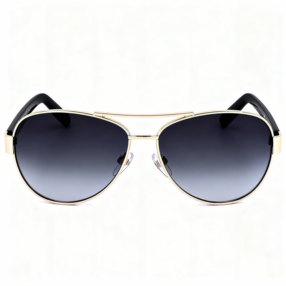 Gafas de sol Marc Jacobs Marc 699/S para hombre, de metal, dorado, negro y gris degradado, sin polarizar, con protección UV, 60 mm