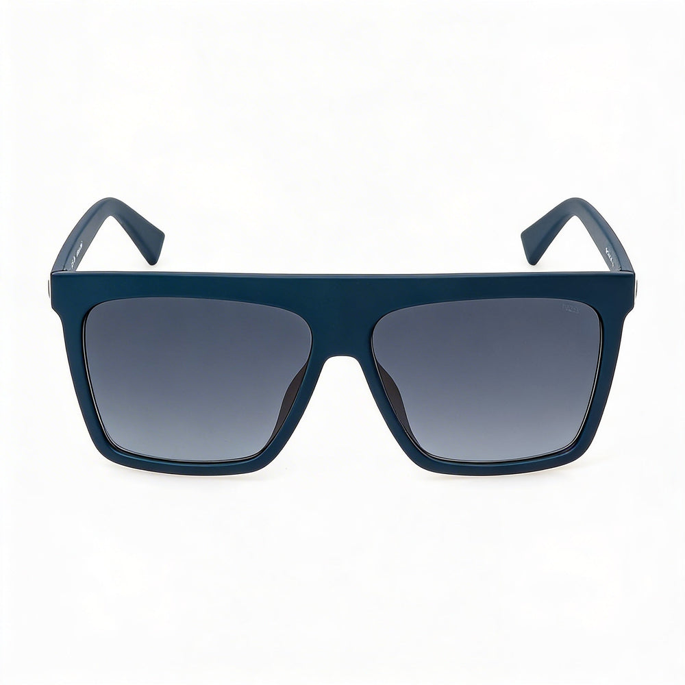 Gafas de sol rectangulares con gradiente Fila Casual azules para hombre, 60 mm