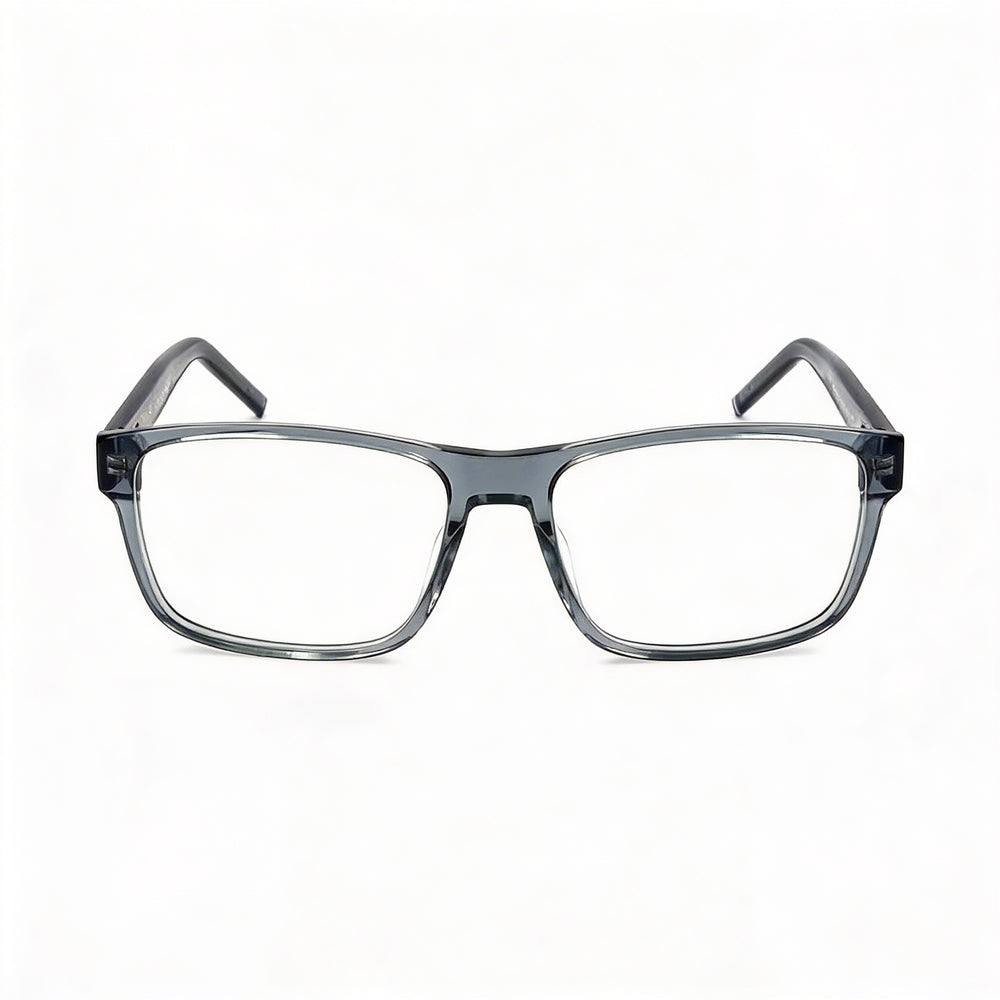 Tommy Hilfiger Modern Men's Sunglasses with Grey Acetate Frame and Grey Polycarbonate Lenses 57-17-145