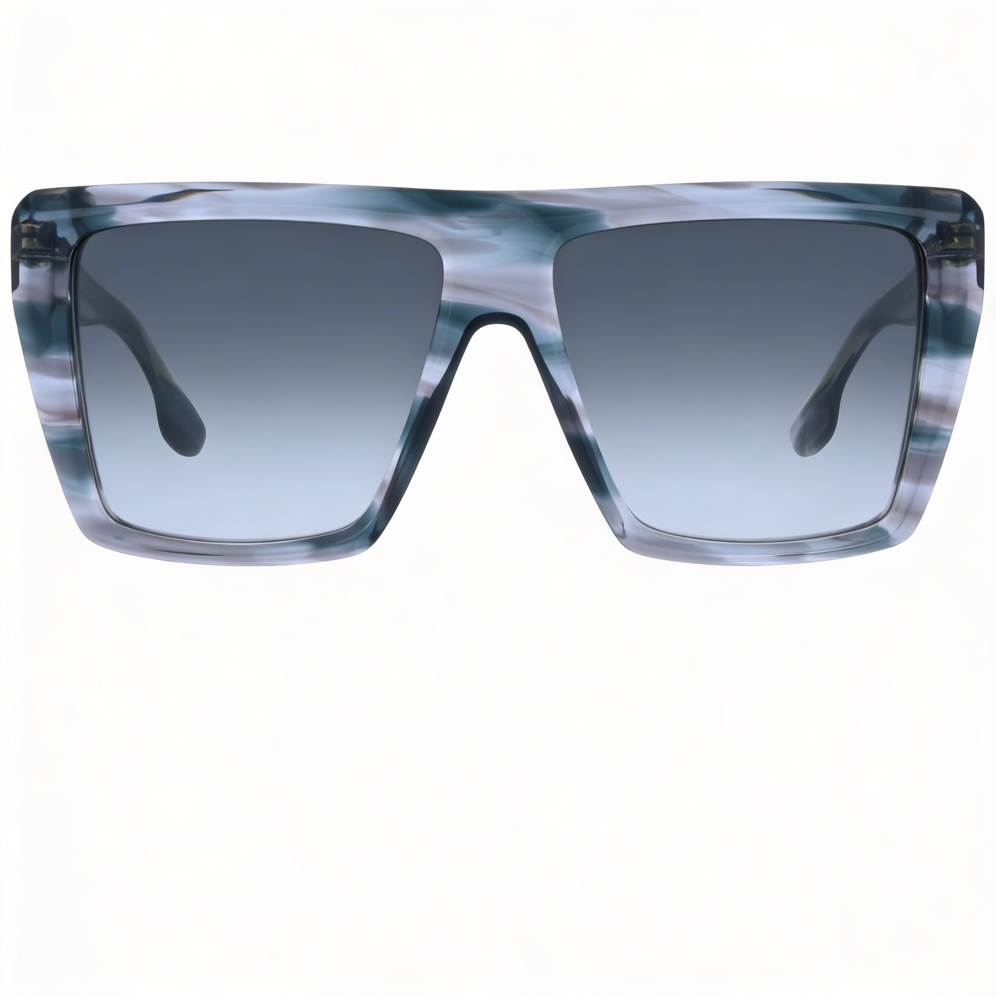 Gafas de sol Victoria Beckham Vb686s para mujer, montura gris cuerno, 56 mm ancho de lente, 15 mm ancho de puente, 145 mm longitud de patilla, Photo 2