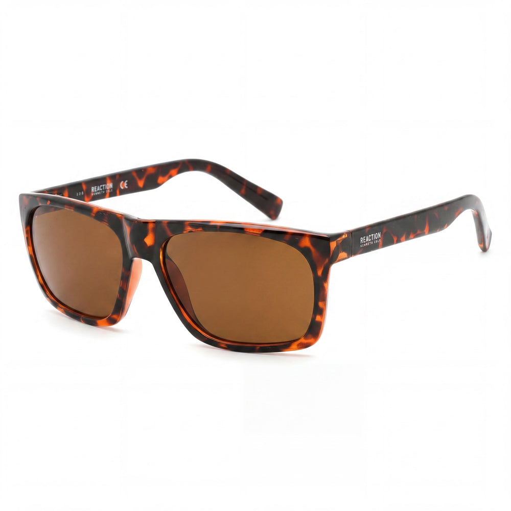 Gafas de sol rectangulares Kenneth Cole Havana para hombre (KC2842 52E)