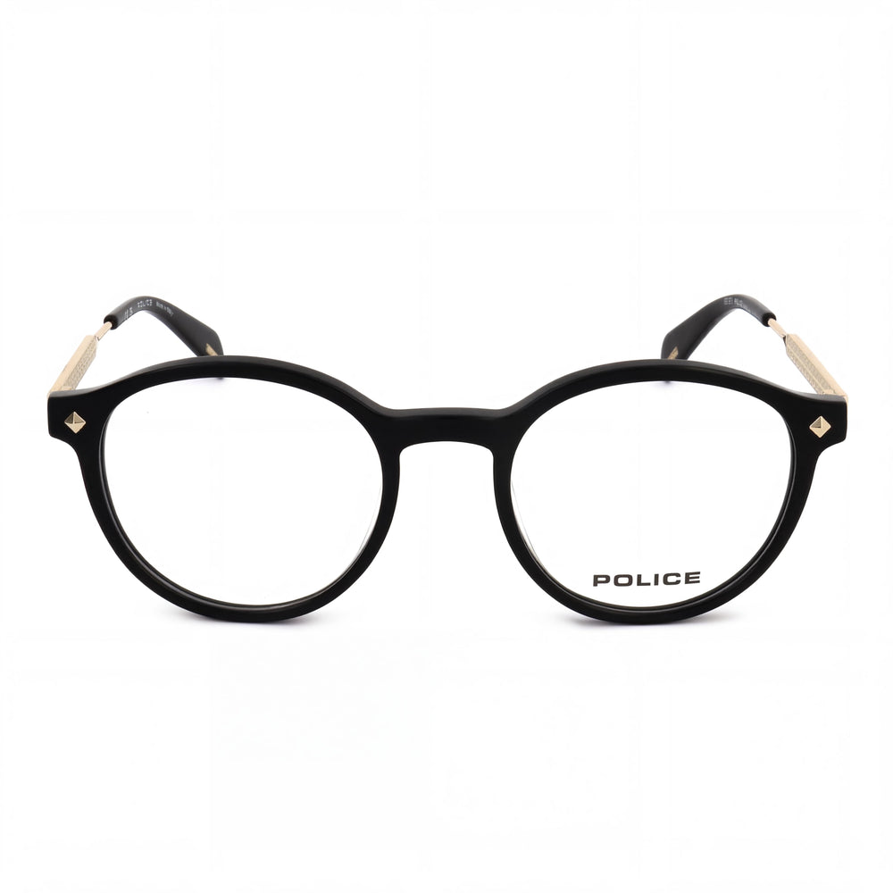 Gafas transparentes para mujer Police con montura de acetato negro 49-20-135