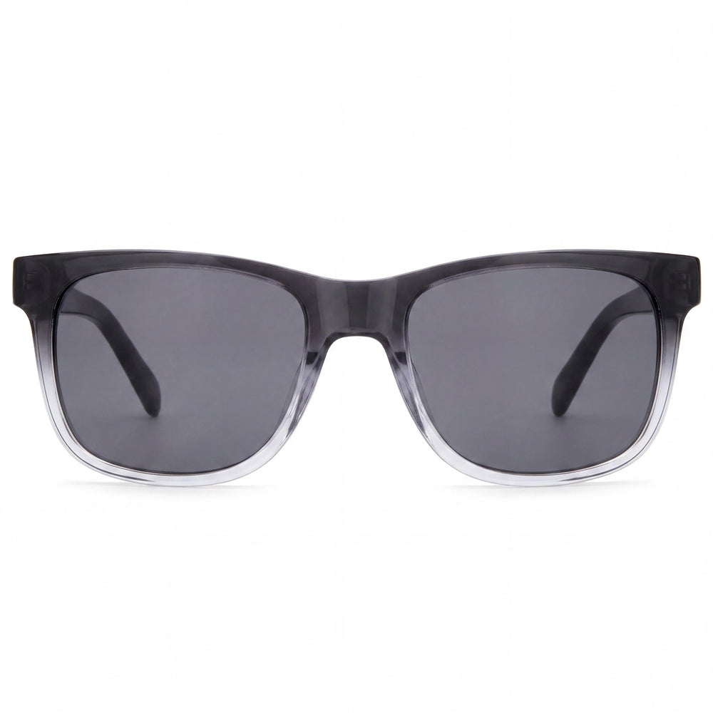 Fossil FOS 3160/S Gafas de Sol Casuales para Hombre, Montura de Propionato de Cristal Negro Degradado, Lentes de Policarbonato 55-19-145