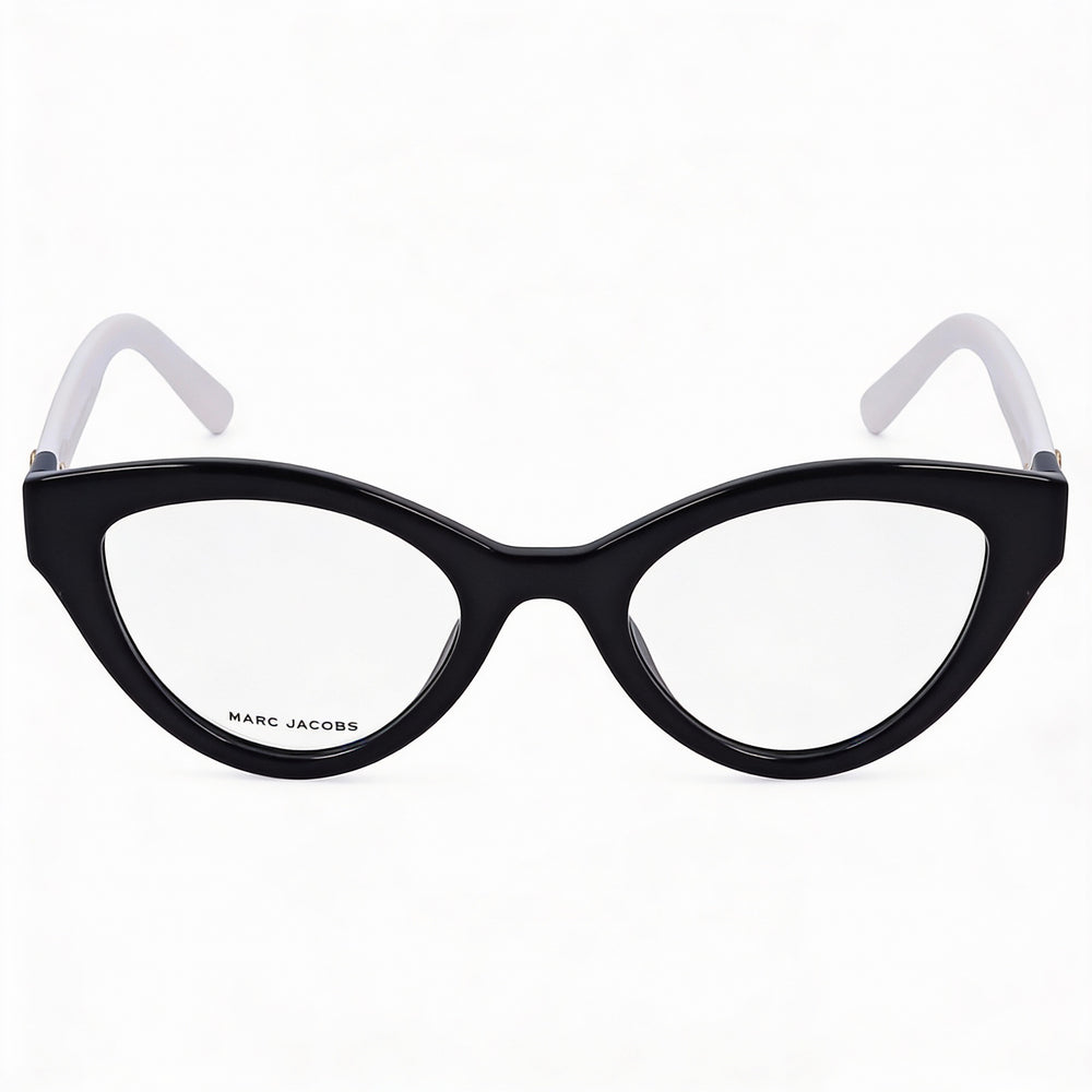 Gafas de sol Marc Jacobs Modern para mujer, de acetato, color negro y blanco, 49 mm