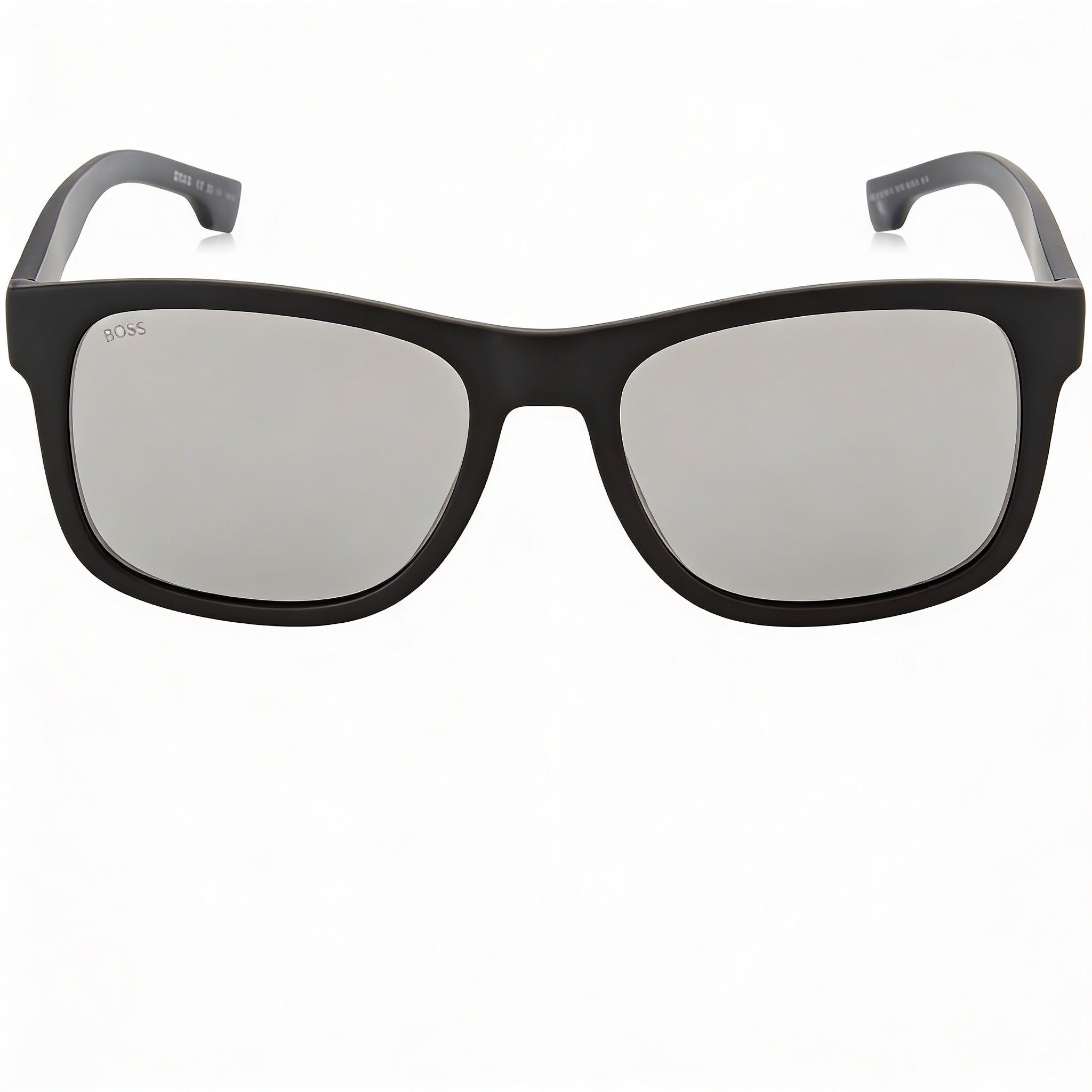 Hugo Boss B1568s Men's Sunglasses, Matte Black Lightweight Frame, UV Protected Lenses, Size 55-18-145, Photo 2