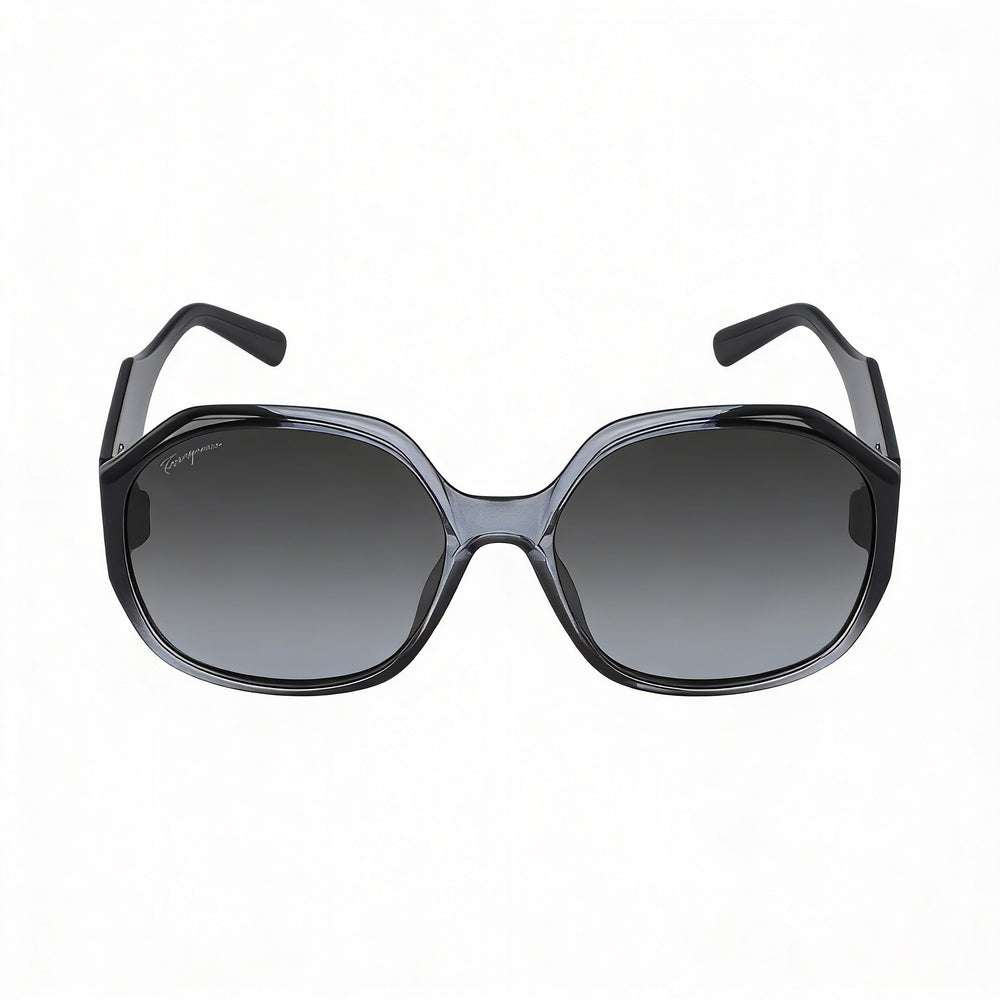 Gafas unisex Salvatore Ferragamo SF943S 007 de plástico gris degradado, protección UV, no polarizadas, 60 mm