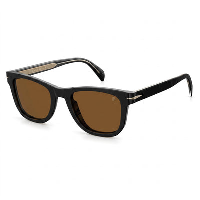Gafas de sol David Beckham Db 1006/s con montura clásica de acetato para hombre, lentes negras, protección UV 400, 50 mm
