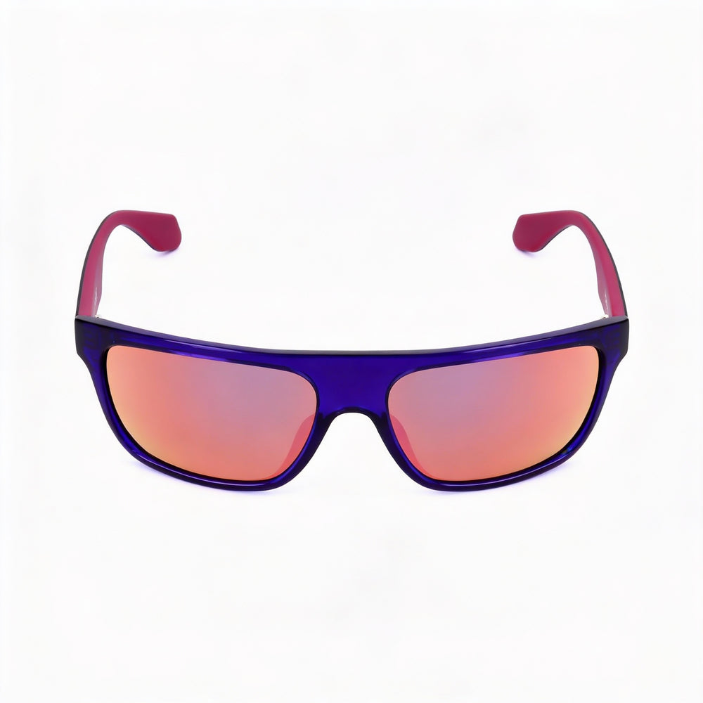 adidas Originals OR0023 Unisex Plastic Frame Non-Polarized Shiny Violet Red Gradient Purple Mirror Sunglasses 59mm