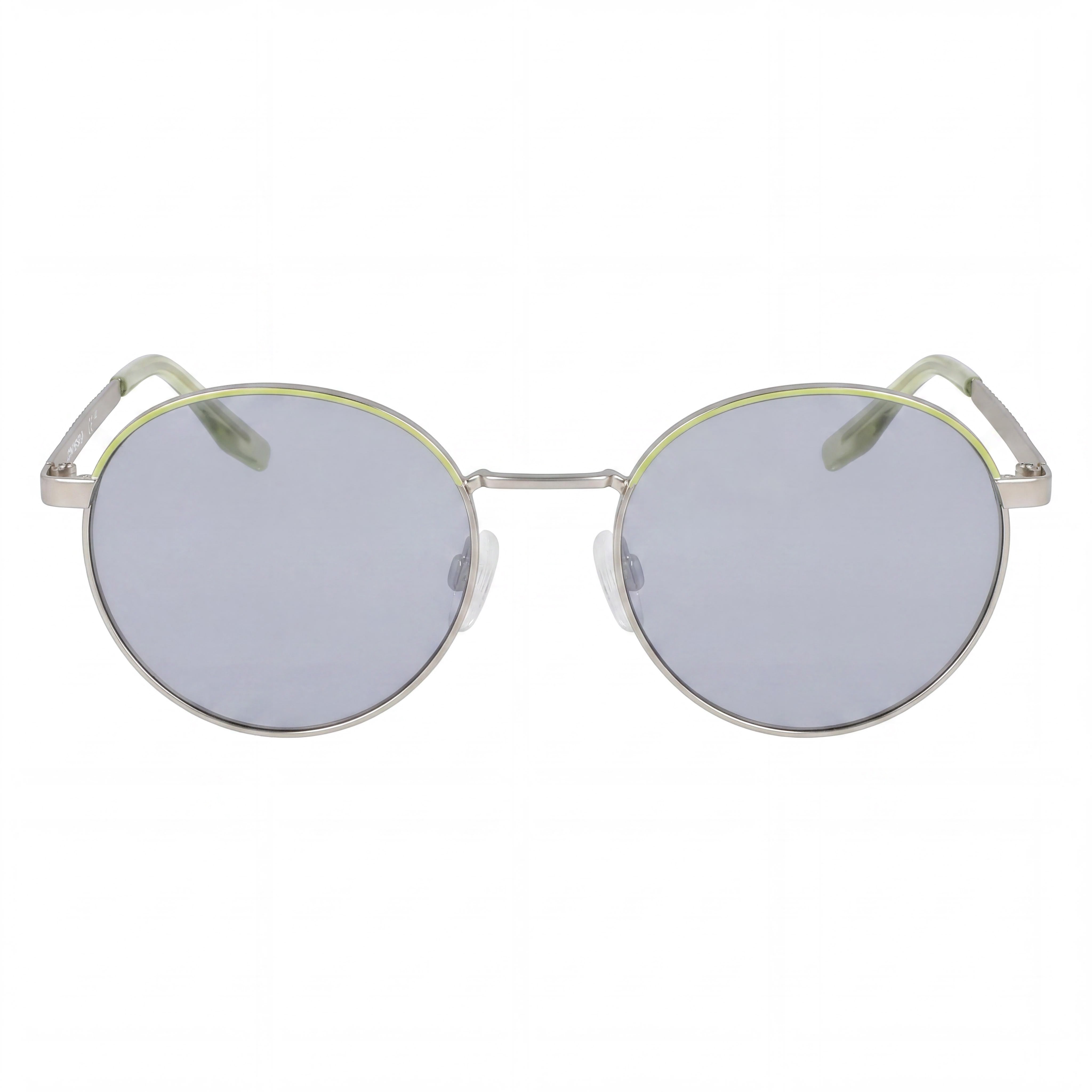 Converse CV107S FOXING II Gafas de Sol de Acetato Estilo Clásico para Mujer Plata Satinado Verde Vitalidad 51mm, Photo 2