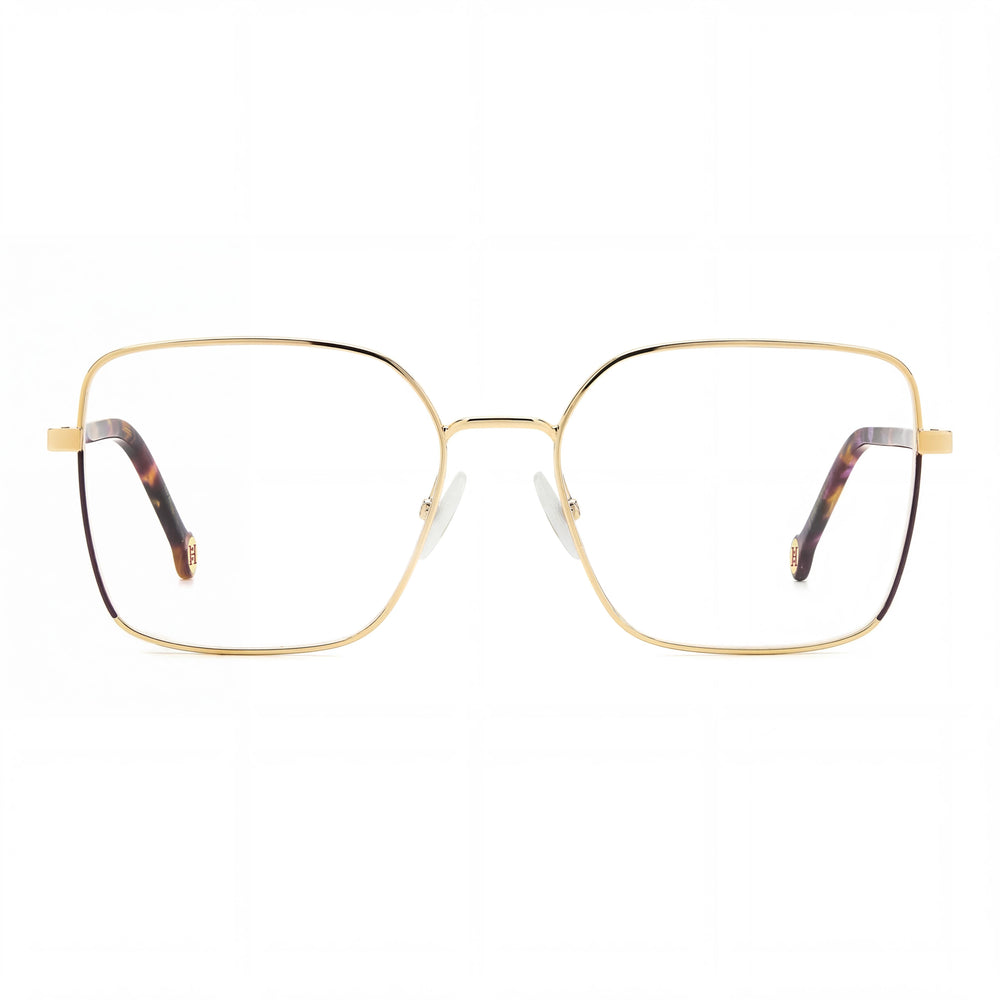 CAROLINA HERRERA Casual Women's Metal Violet Gold Eyeglasses 55-17-145
