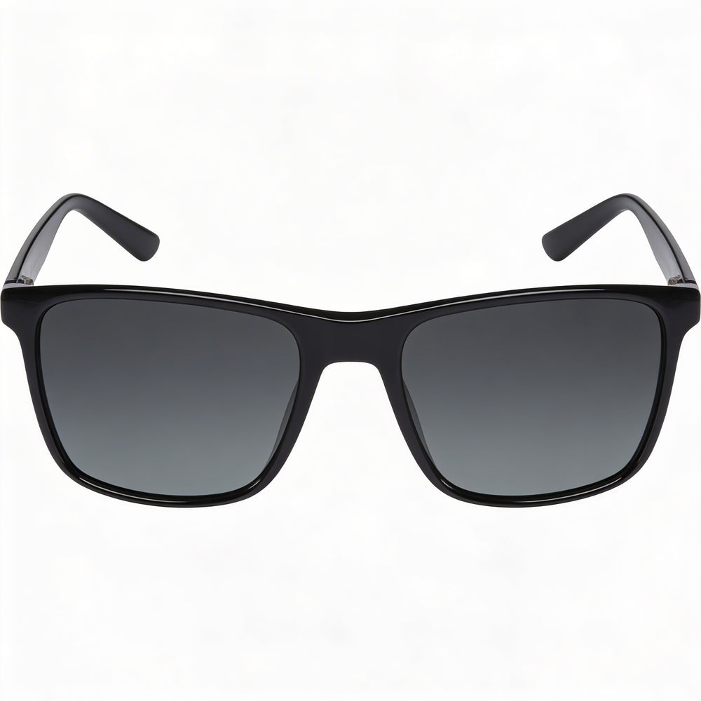 Nike Wayfarers Unisex Sunglasses, Wine Plastic Frame, Grey Non-Polarized Nylon Lenses, UV Protection