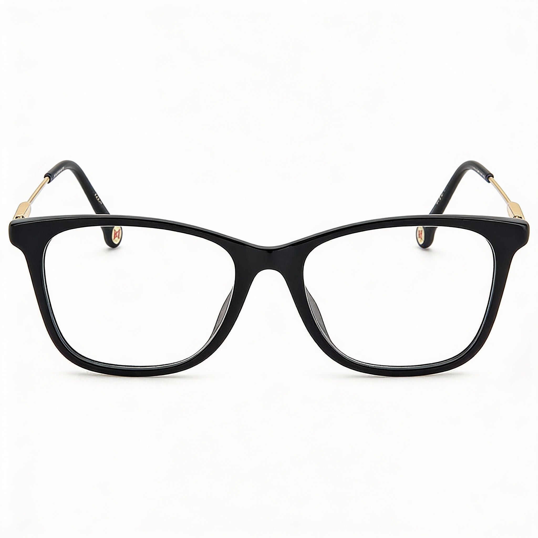 Carolina Herrera Modern Women's Eyewear, Black Acetate Frame, Non- Lenses, 52mm Lens Width, Photo 2