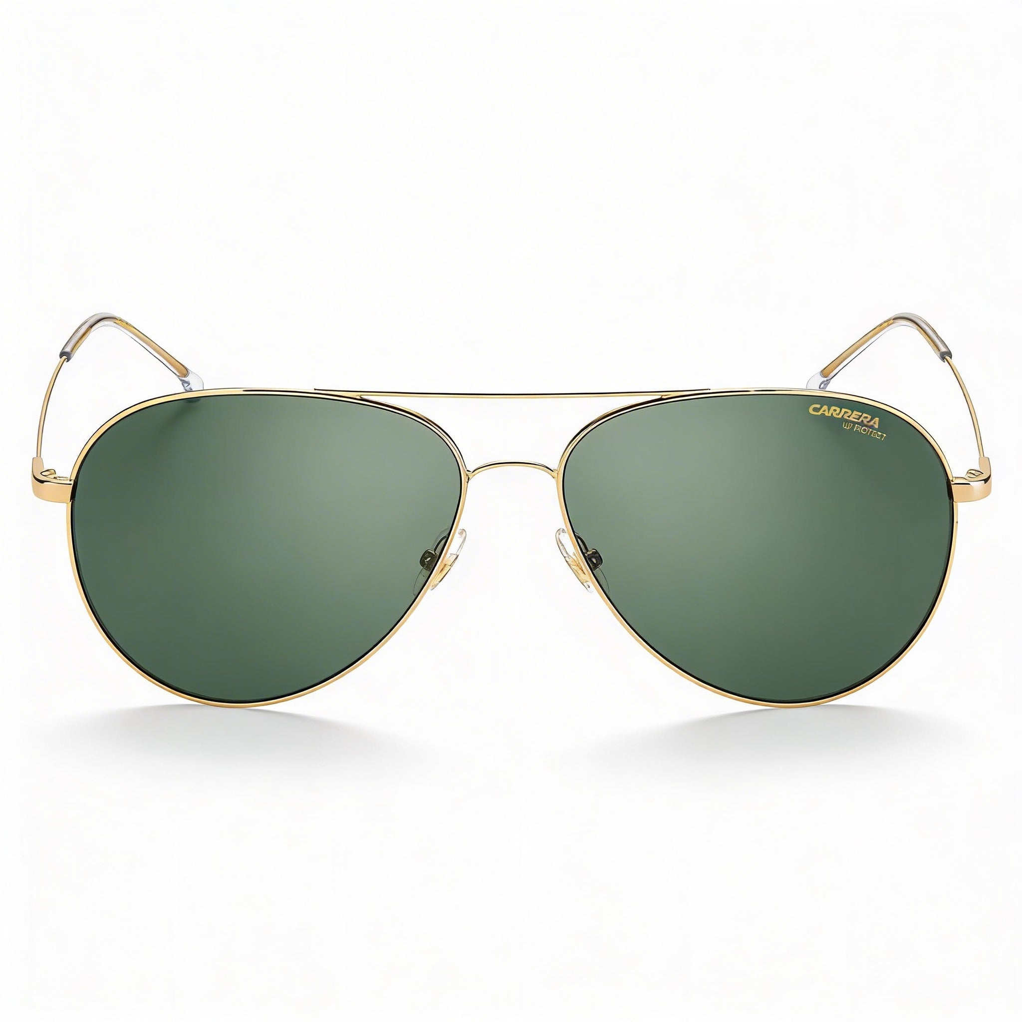 Carrera 2031t/S Unisex Eyeglasses featuring a Stainless Steel Frame in Gold with UV Protection, 58mm, Photo 2