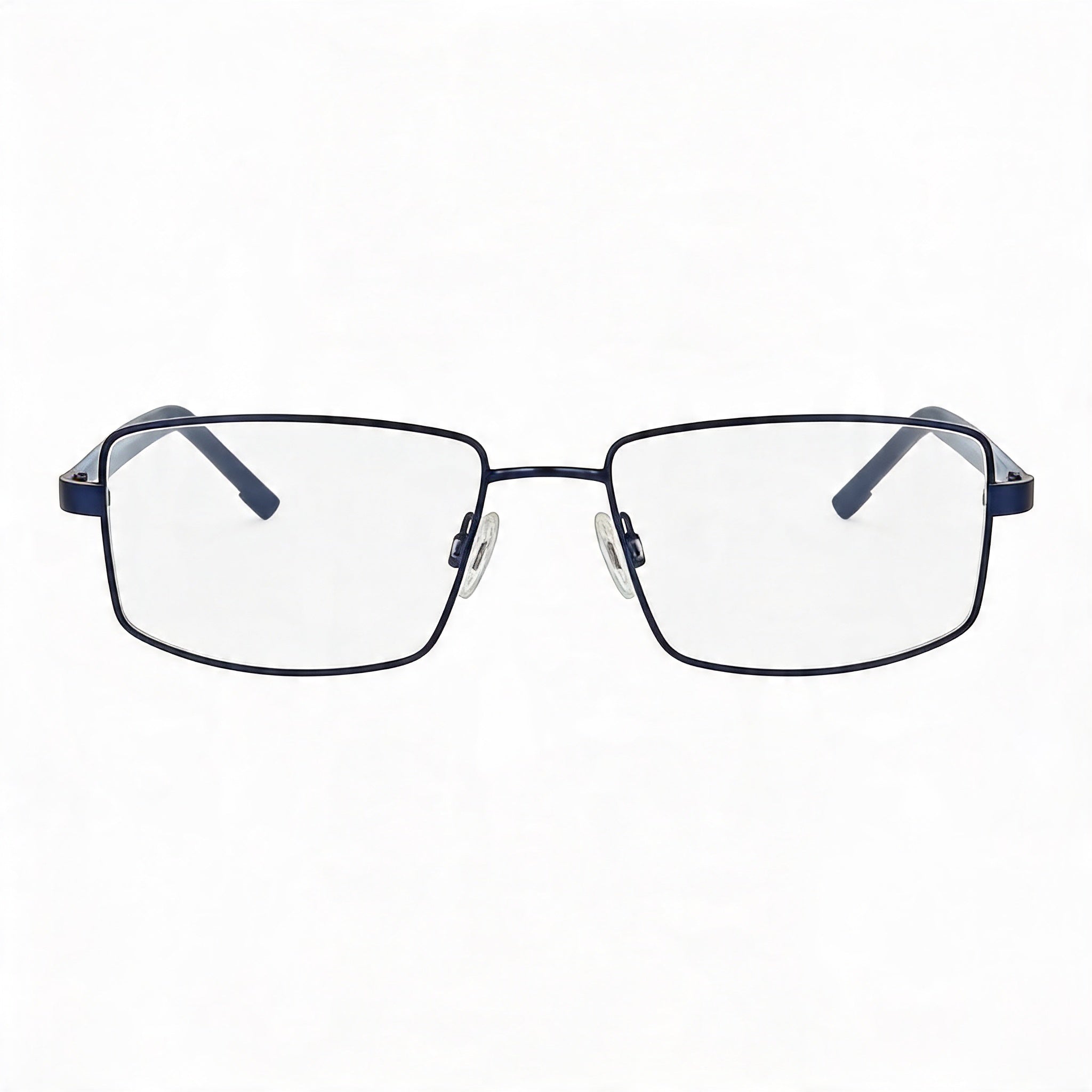 Flexon Classic Women's Matte Navy Acetate Frame, Polycarbonate Lens Eyewear, 52mm Lens Width, 17mm Bridge, 145mm Temple, Photo 2
