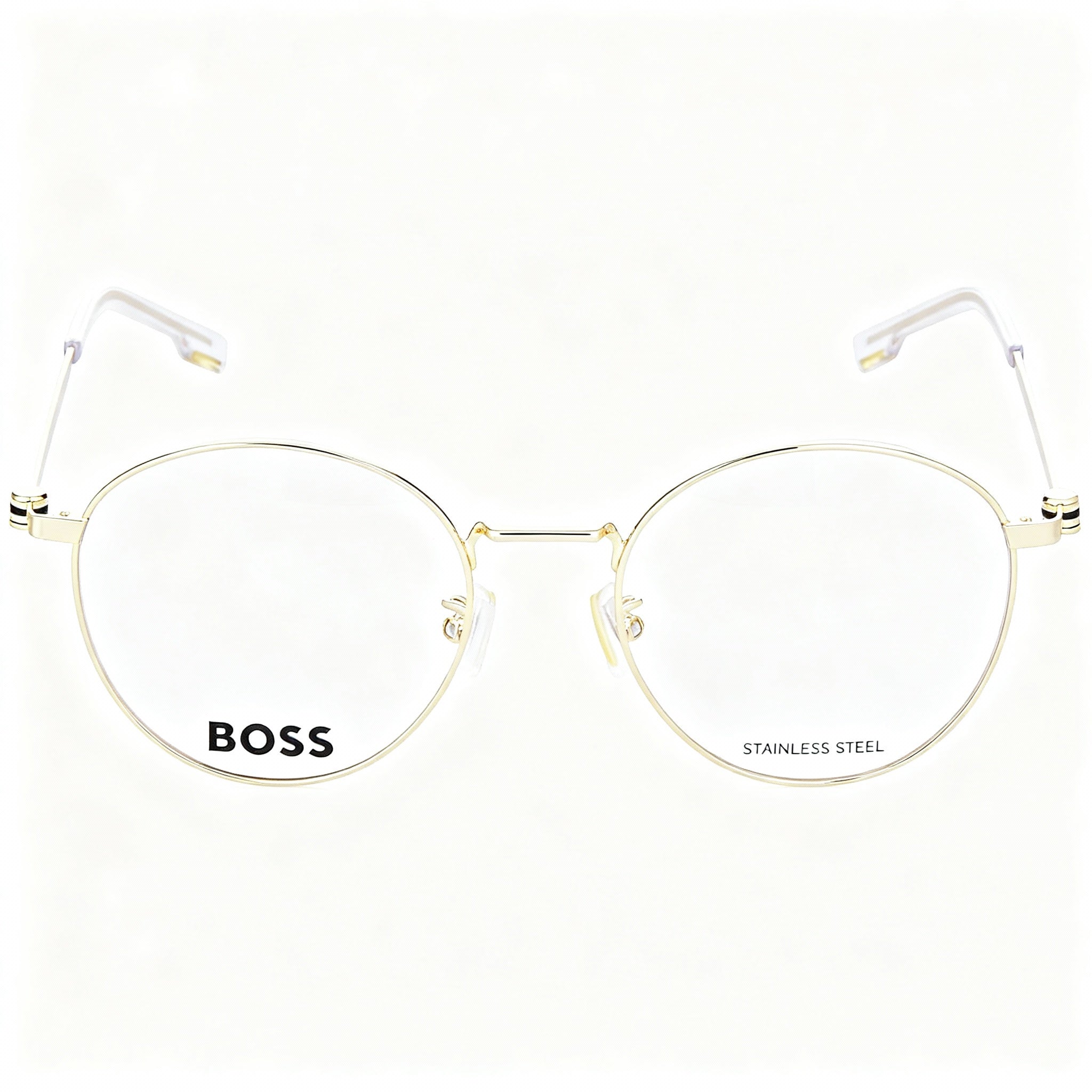 Hugo Boss Boss 1539/f Men's Modern Gold Alloy Steel Frame Non-Polarized UV Polycarbonate Sunglasses 52mm, Photo 2