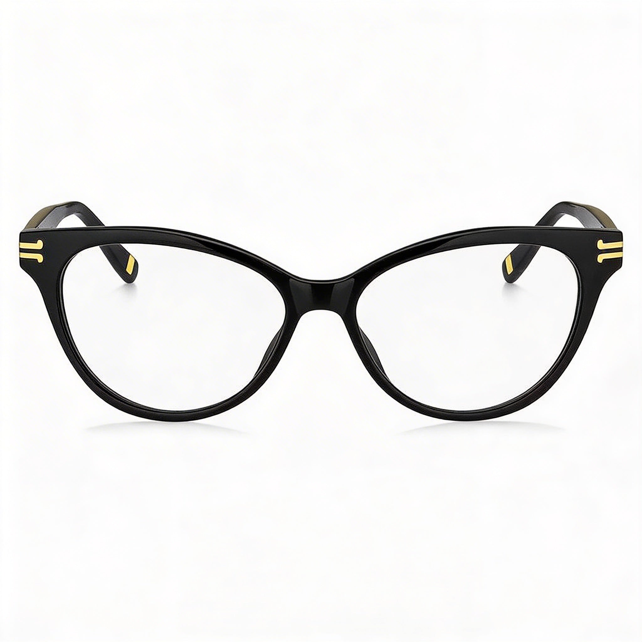 Marc Jacobs Mj 1060 Women's Cat Eye / Butterfly Black Acetate Frame Polycarbonate Lens Sunglasses 52mm, Photo 2