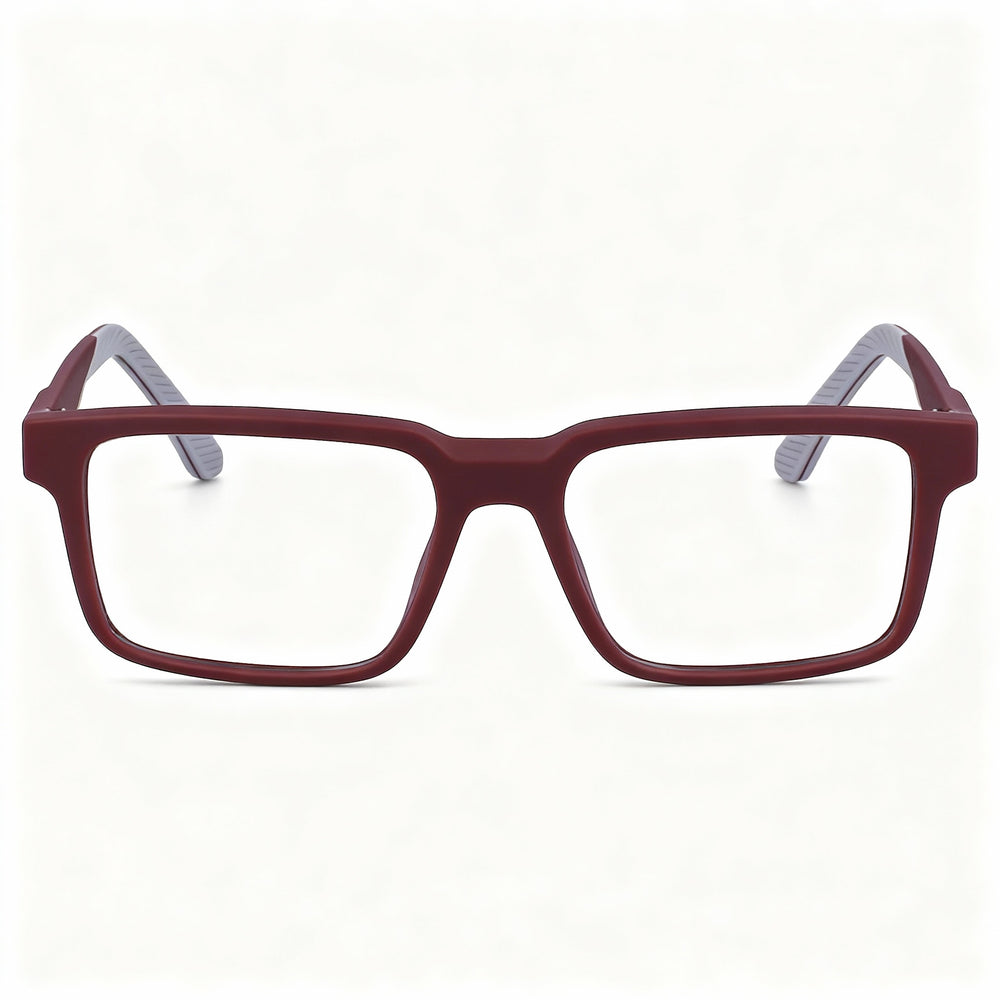 Lacoste L2922 Women's Modern Injected Plastic Dark Red Eyeglasses, Polycarbonate Non-Polarized Lenses 55mm