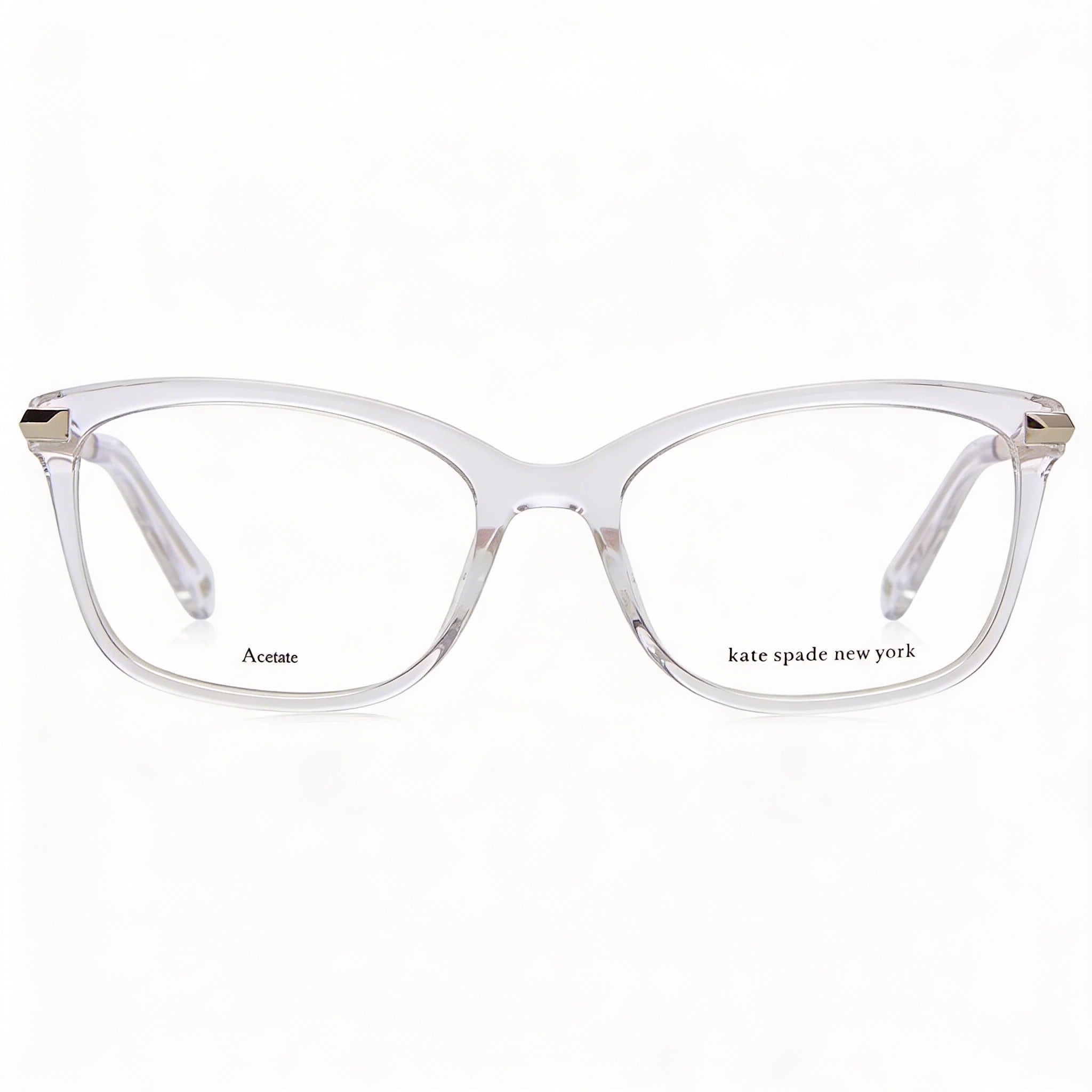 Gafas de sol Kate Spade New York Vicenza de acetato transparente, cuadradas, con montura completa, para mujer, con cristales de cristal, talla 51-17-140, Photo 2