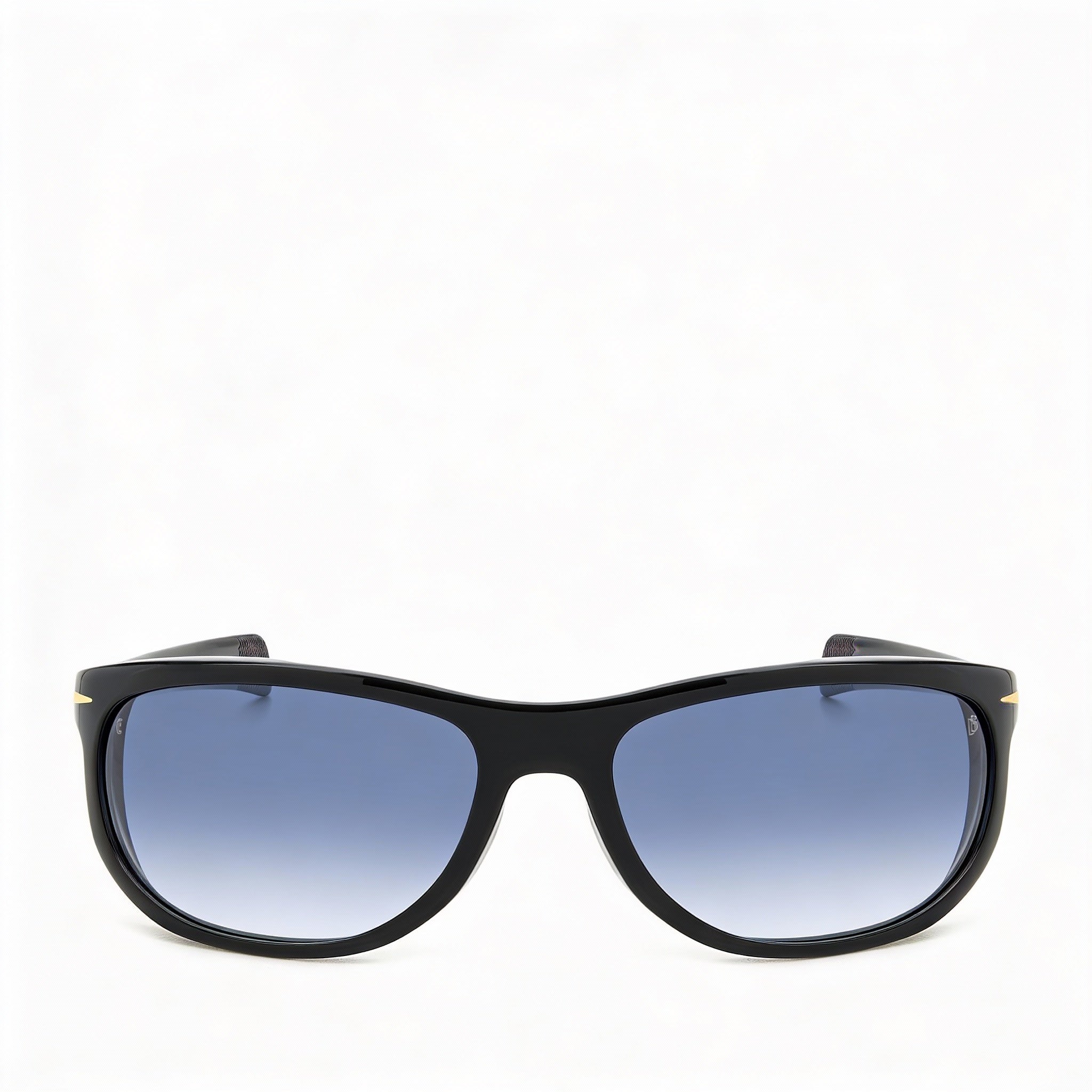 Gafas de sol David Beckham DB 7117/S para hombre, estilo casual, de acetato negro, con degradado azul oscuro, 64-18-130, Photo 2