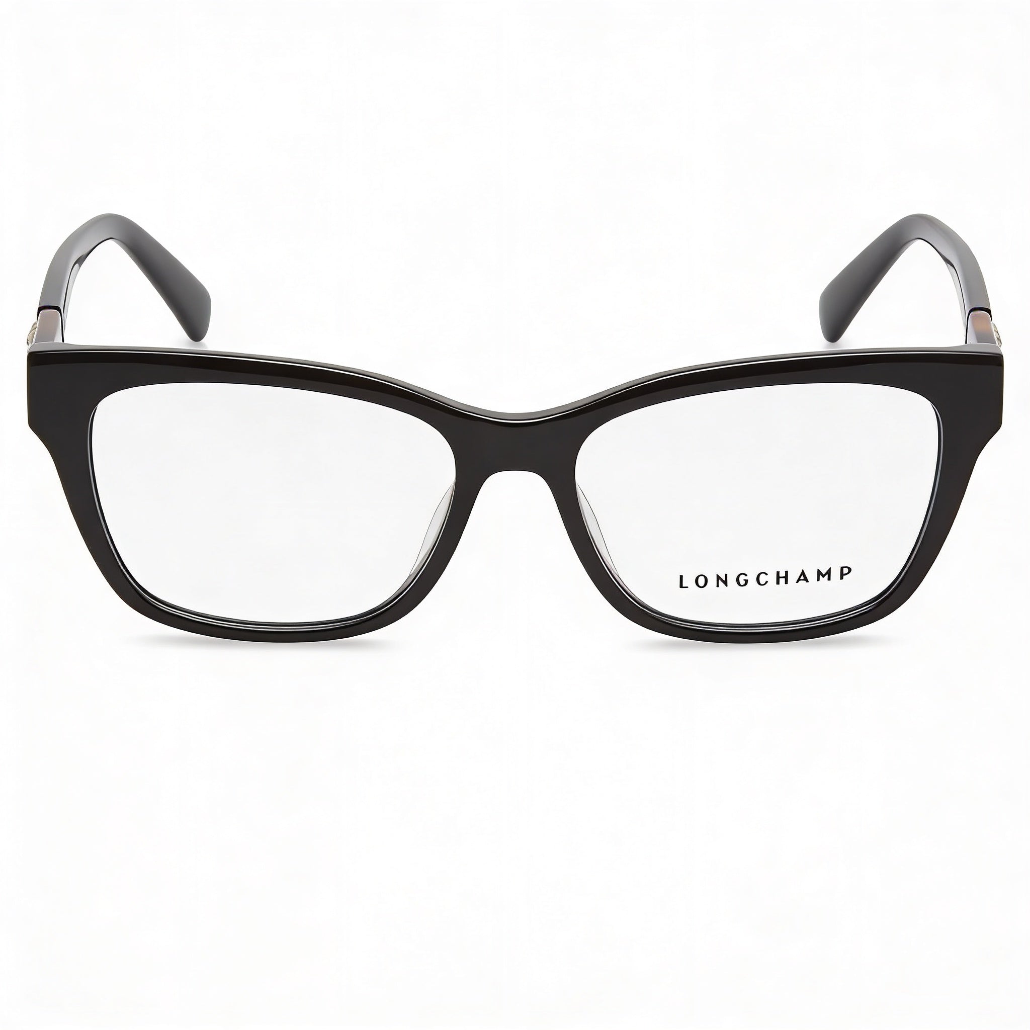 Longchamp Casual LO2697 Women's Black Propionate Frame Polycarbonate Lens Prescription-Ready Eyeglasses 53mm, Photo 2