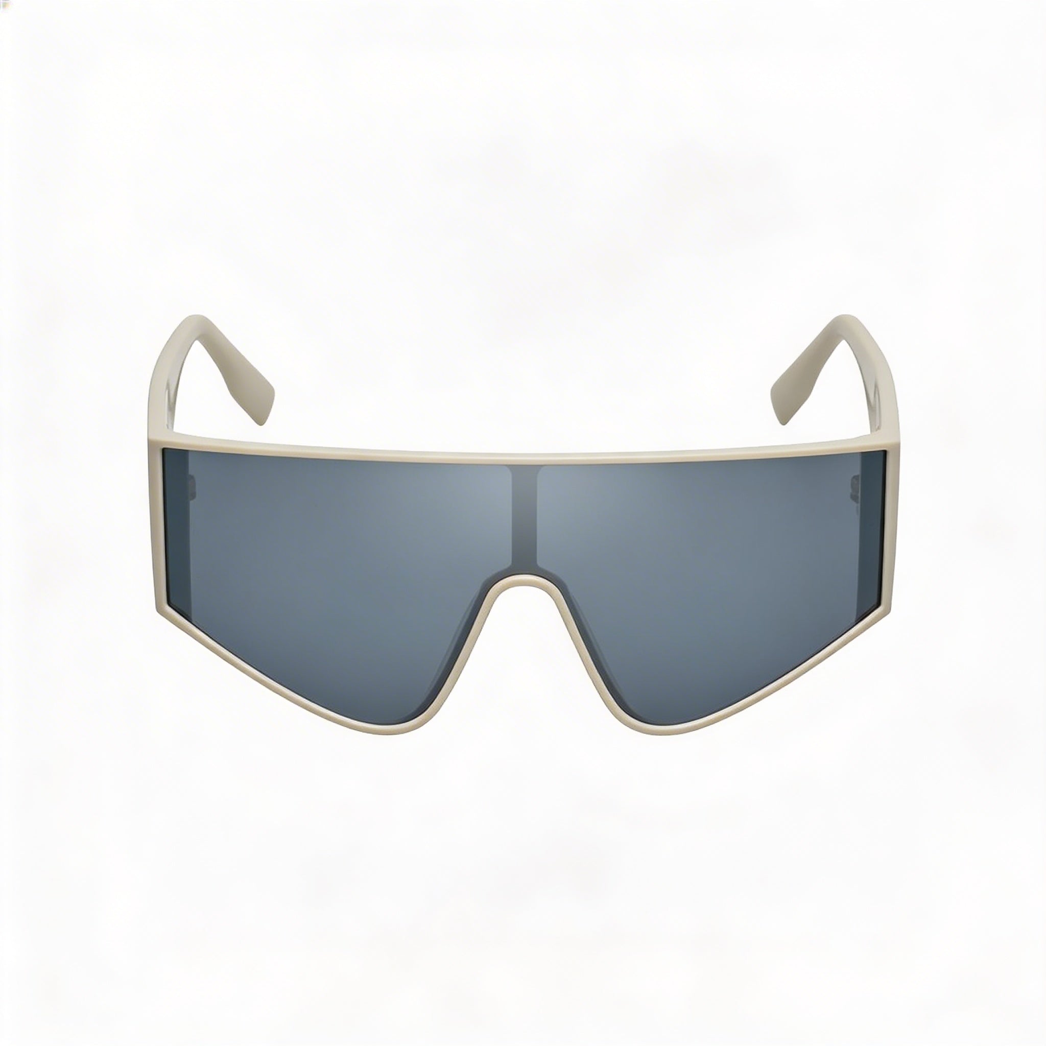 Gafas de sol de acetato Karl Lagerfeld para mujer, diseño de máscara, lentes azul grisáceo, protección 100 % UV 400, 65-19-140 mm, Photo 2