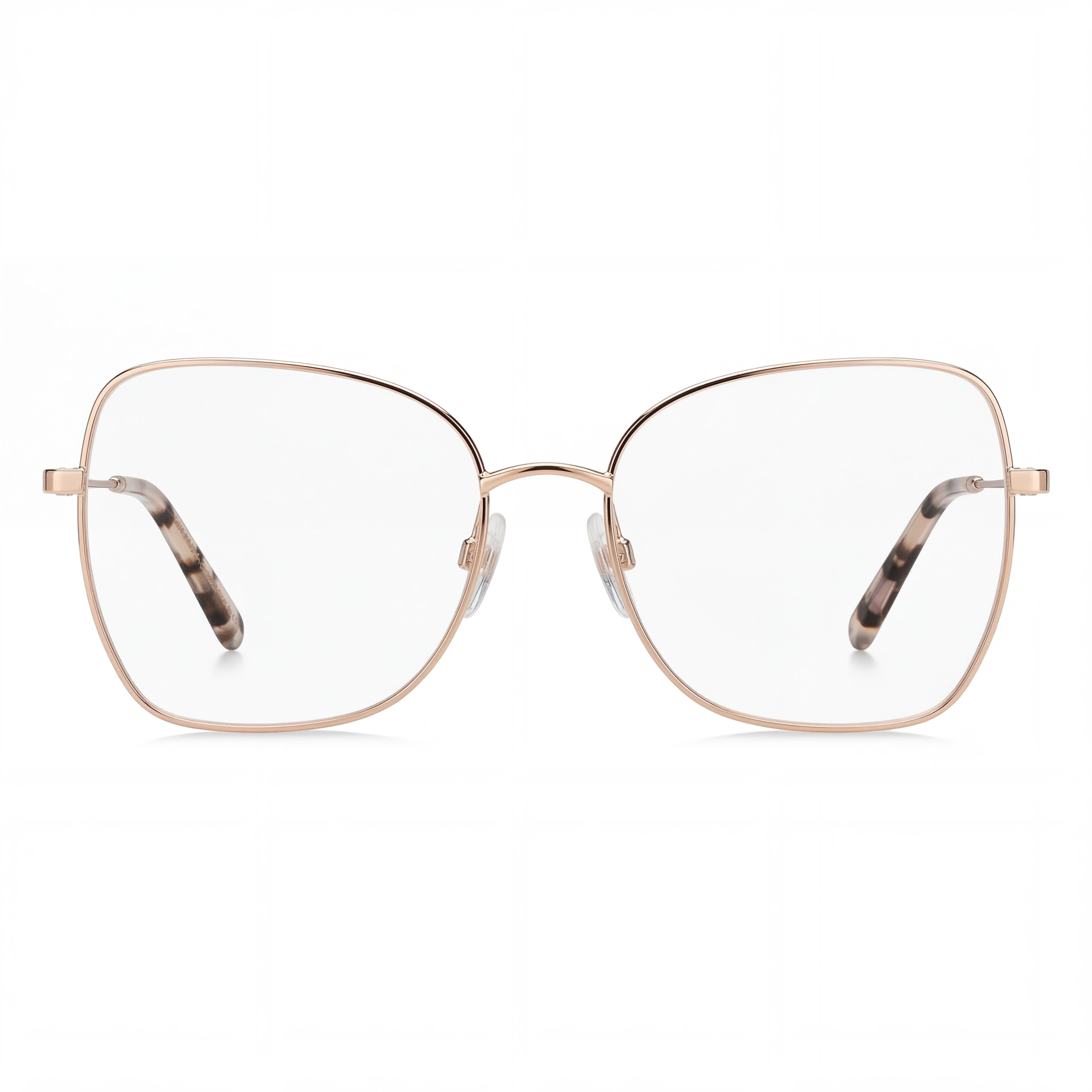 Gafas de sol Marc Jacobs Modern para mujer, montura de metal oro cobrizo, lentes de policarbonato no polarizadas, 55 mm, Photo 2