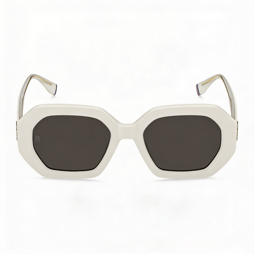 Tommy Hilfiger Casual Women's Ivory Acetate Non-Polarized 100% UV Protection 52mm Sunglasses