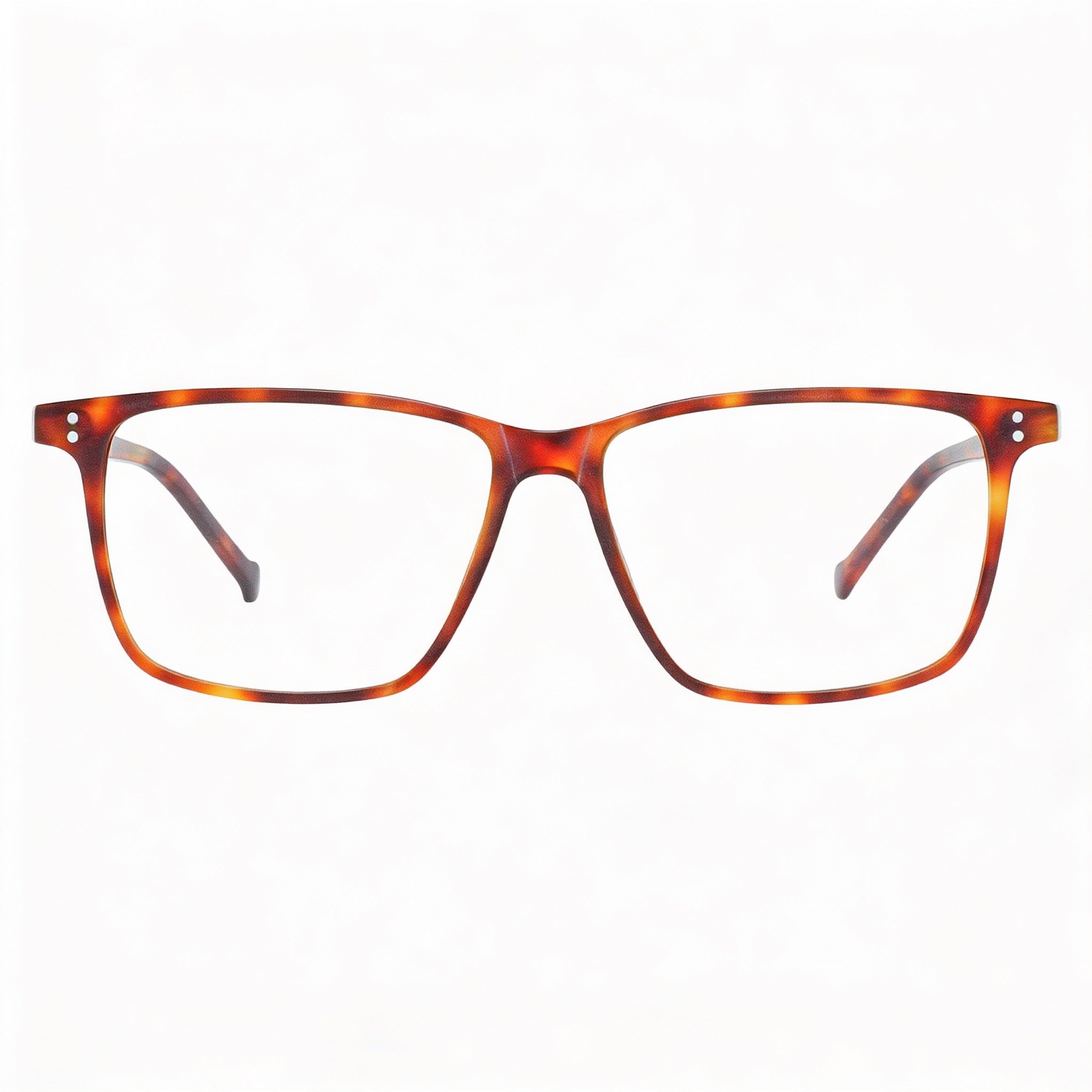 Gafas de vista Hackett London Heb18110056 para hombre, montura completa, cuadradas, de plástico, color carey, ancho de lente: 56 mm, Photo 2