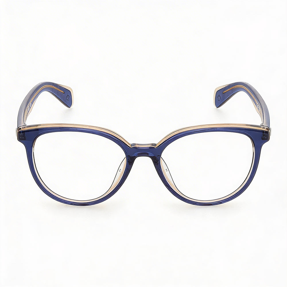 Gafas de mujer rag & bone Rnb3029 con montura de acetato negro y lentes de policarbonato transparente de 50 mm