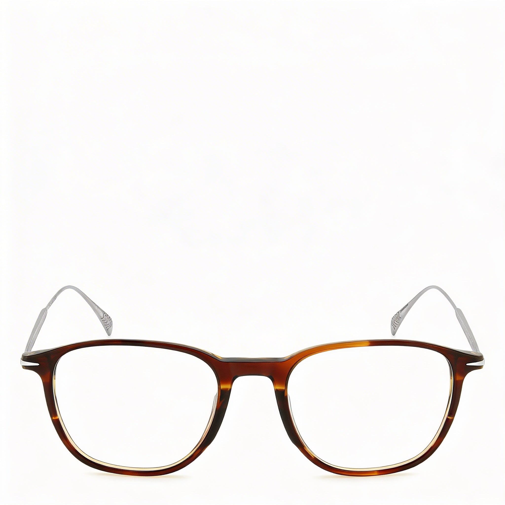 Gafas David Beckham DB 1148 para hombre, informales, de acetato ligero, color cuerno de ciervo/rutenio, con lentes de demostración, 51-19-150, Photo 2