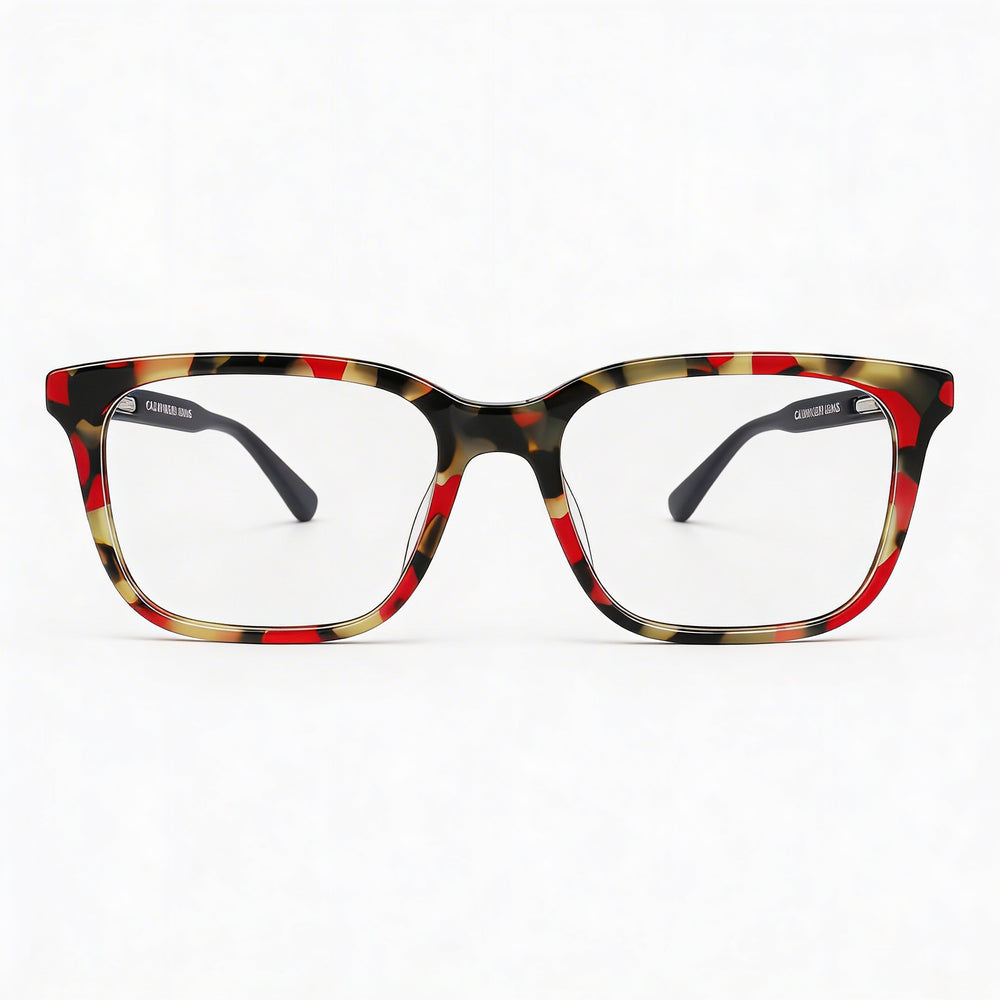 Calvin Klein Casual Unisex Charcoal Tortoise Acetate Non-polarized Sunglasses 53mm