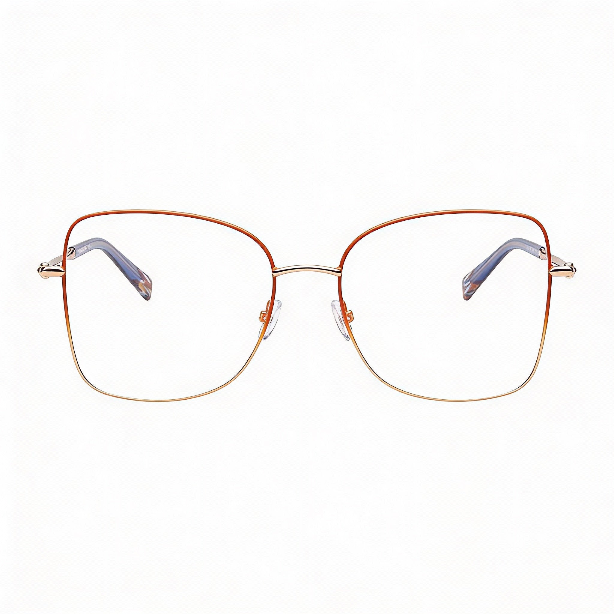 Gafas de sol Missoni Mis 0098 para mujer, montura de acero inoxidable en dorado ladrillo, lentes de policarbonato de 55 mm, Photo 2