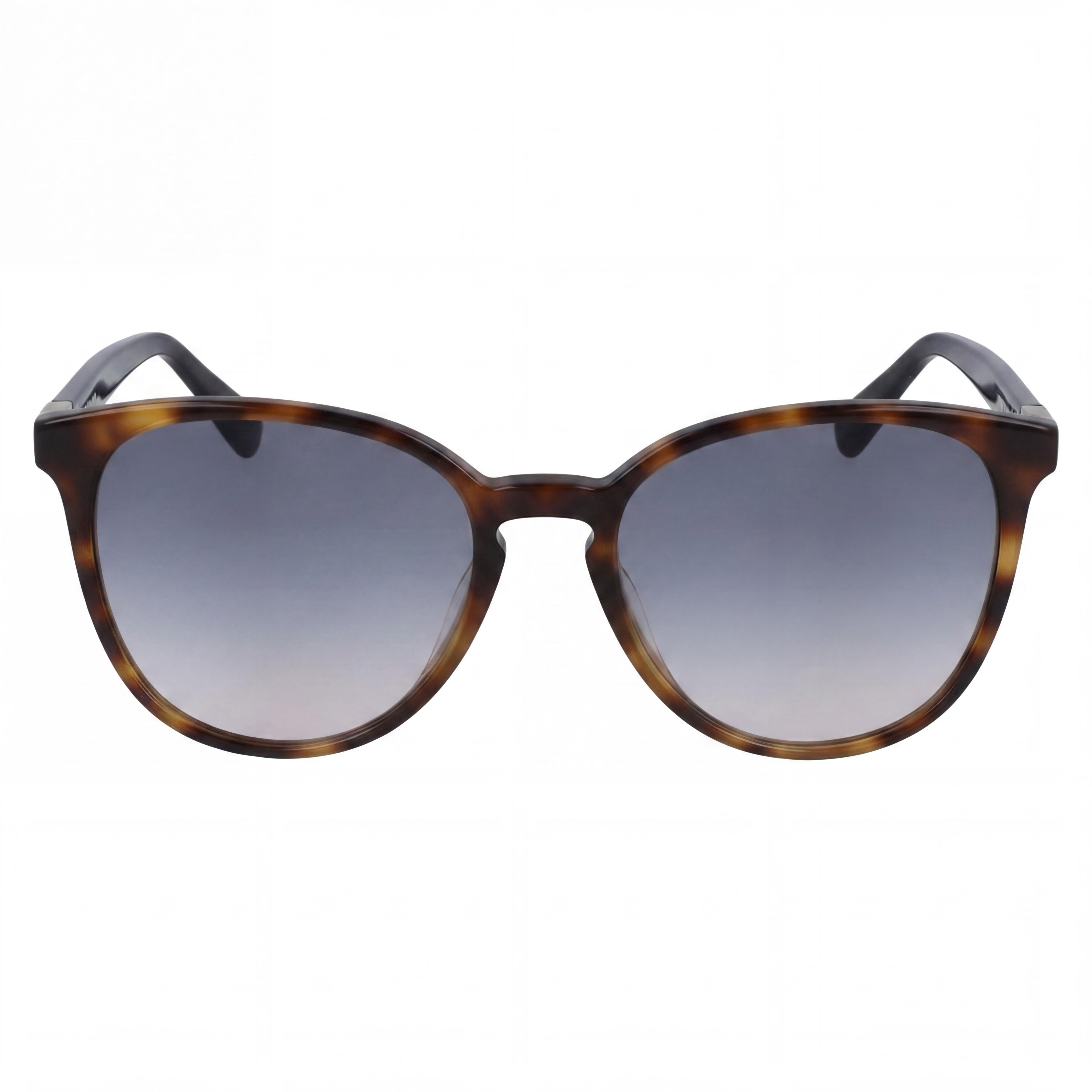 Longchamp LO647S Women's Havana Blue Alloy Steel Frame UV Protection Sunglasses with Polycarbonate Lenses 53mm, Photo 2