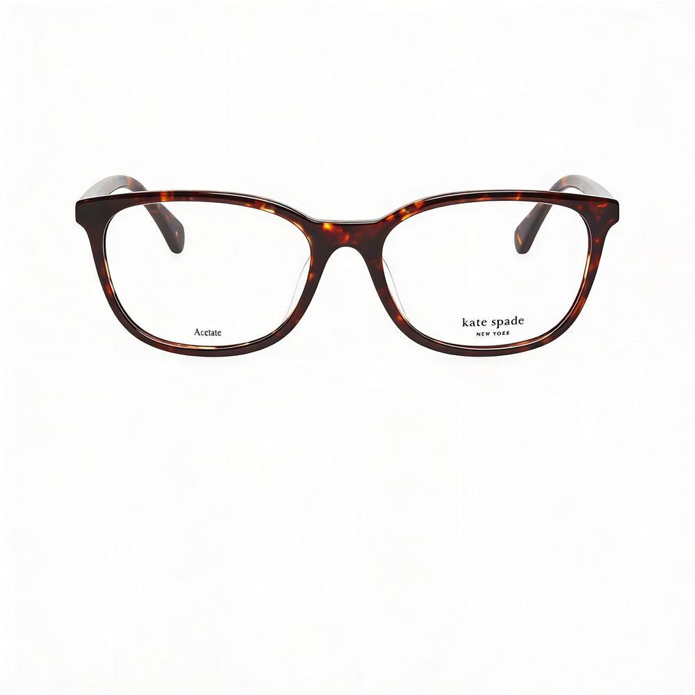 kate spade new york Haisley/F Model Unisex Eyewear with Multicolored Frame, White Glass Lenses