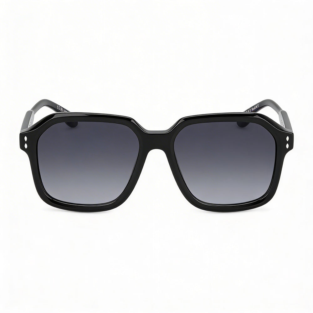 Isabel Marant Women's Thin Fancy Acetate Black Acetate UV Protected Sunglasses 56-16-145