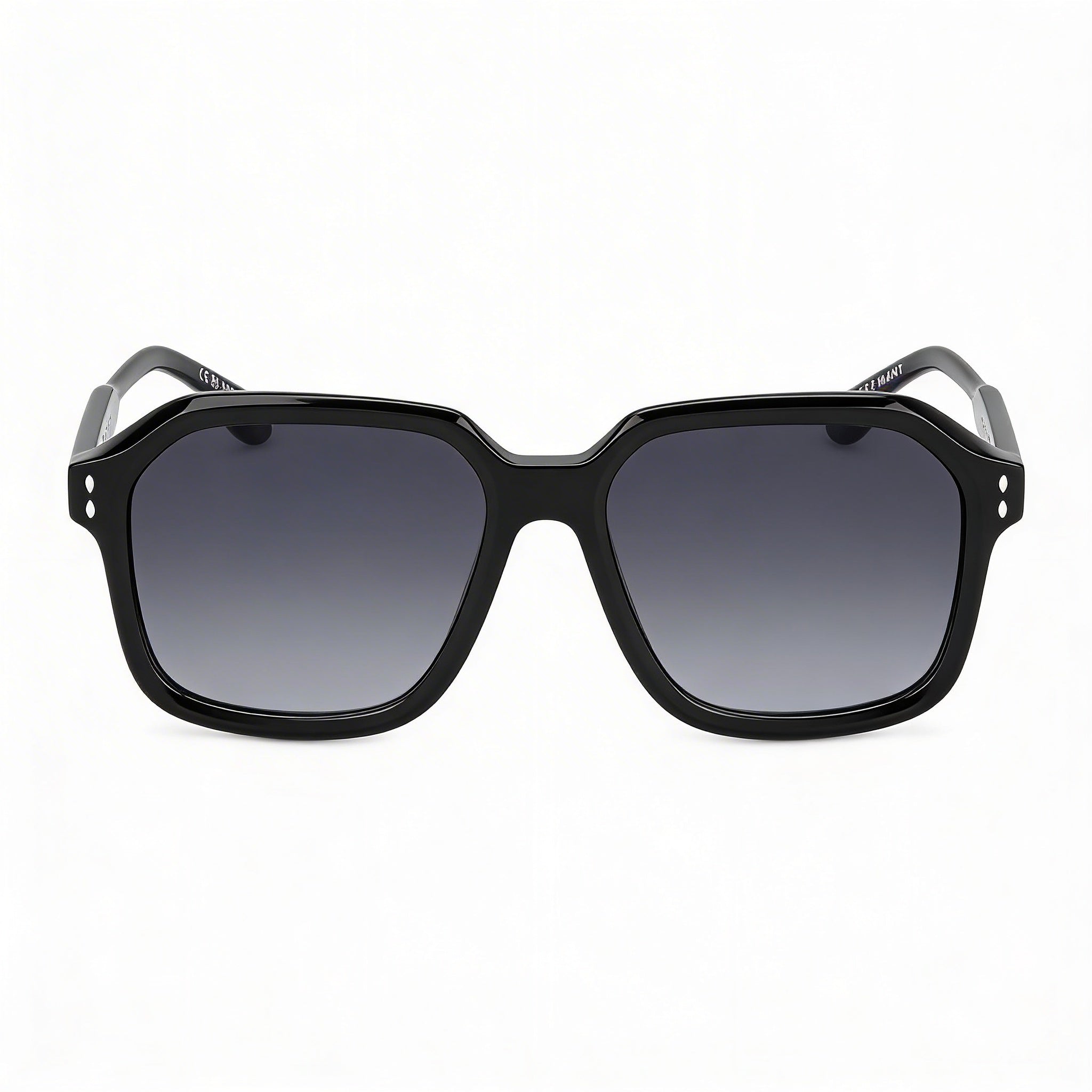 Isabel Marant Women's Thin Fancy Acetate Black Acetate UV Protected Sunglasses 56-16-145, Photo 2