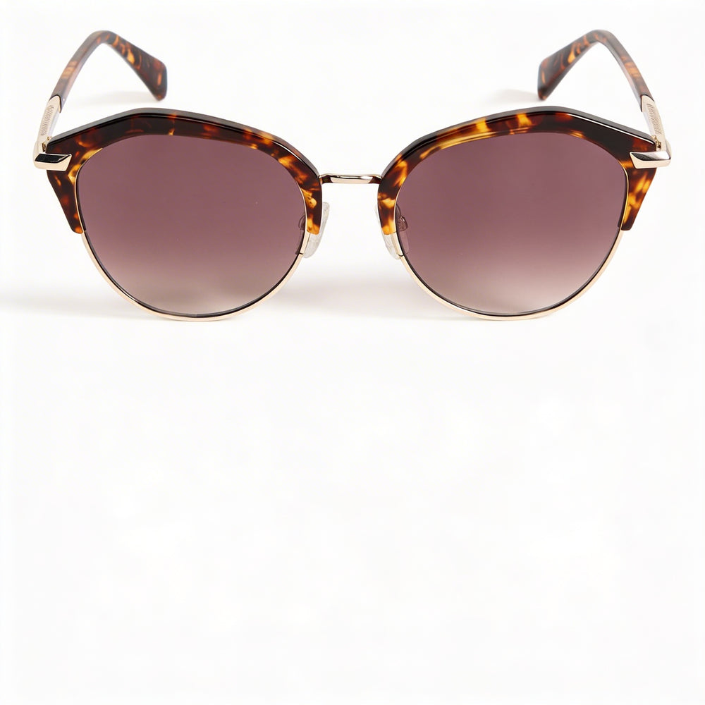 Rag & Bone Modern Heritage Women's Stainless Steel Havana Pink Sunglasses 55mm