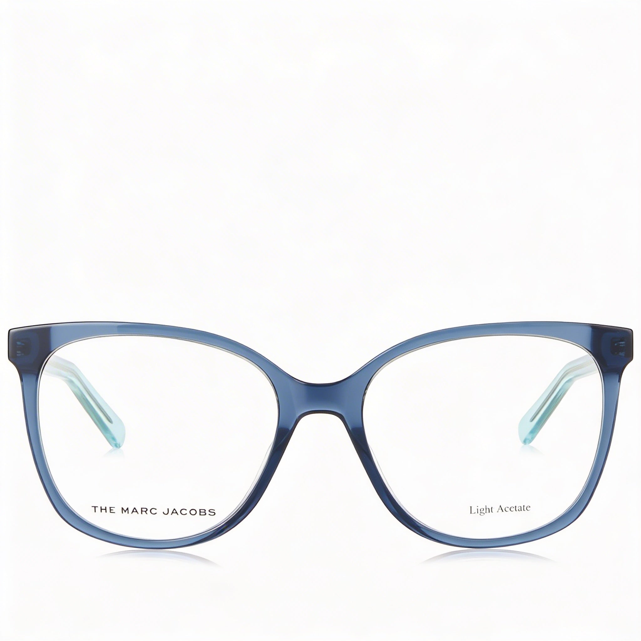 Marc Jacobs MARC 540 Women's Acetate Eyeglasses Frame in Blue Azure Color with 53mm Lens Width, 17mm Bridge, 140mm Temple Length, Photo 1