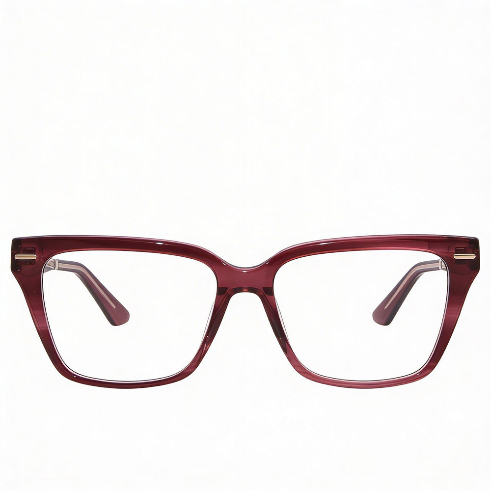 Calvin Klein Ck22539 Unisex Full Rim Square Plastic Eyeglasses Burgundy Havana 54-16-140mm