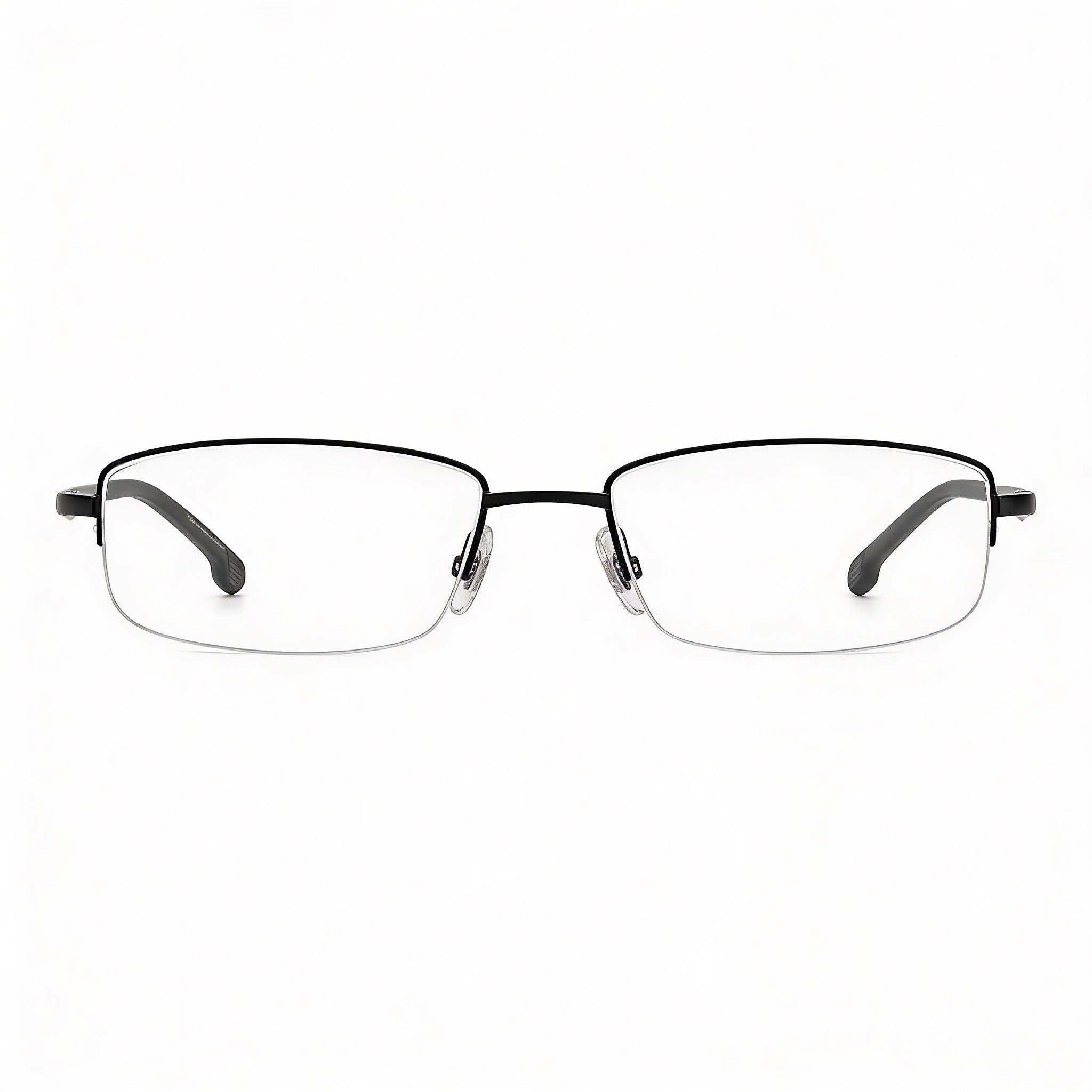 Montura de gafas ópticas unisex Carrera 8860 de metal negro mate para lentes graduadas (ancho de lente de 52 mm), Photo 2