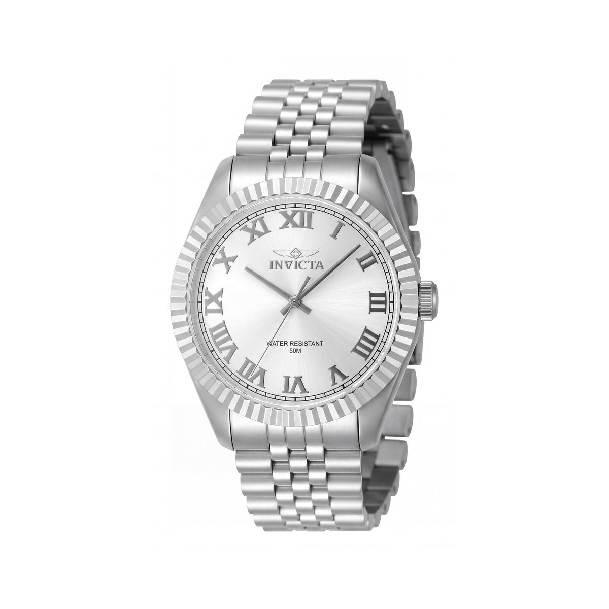 Invicta Specialty 47397 Unisex Silver Stainless Steel Scratch Resistant Quartz 43mm Watch, Photo 1
