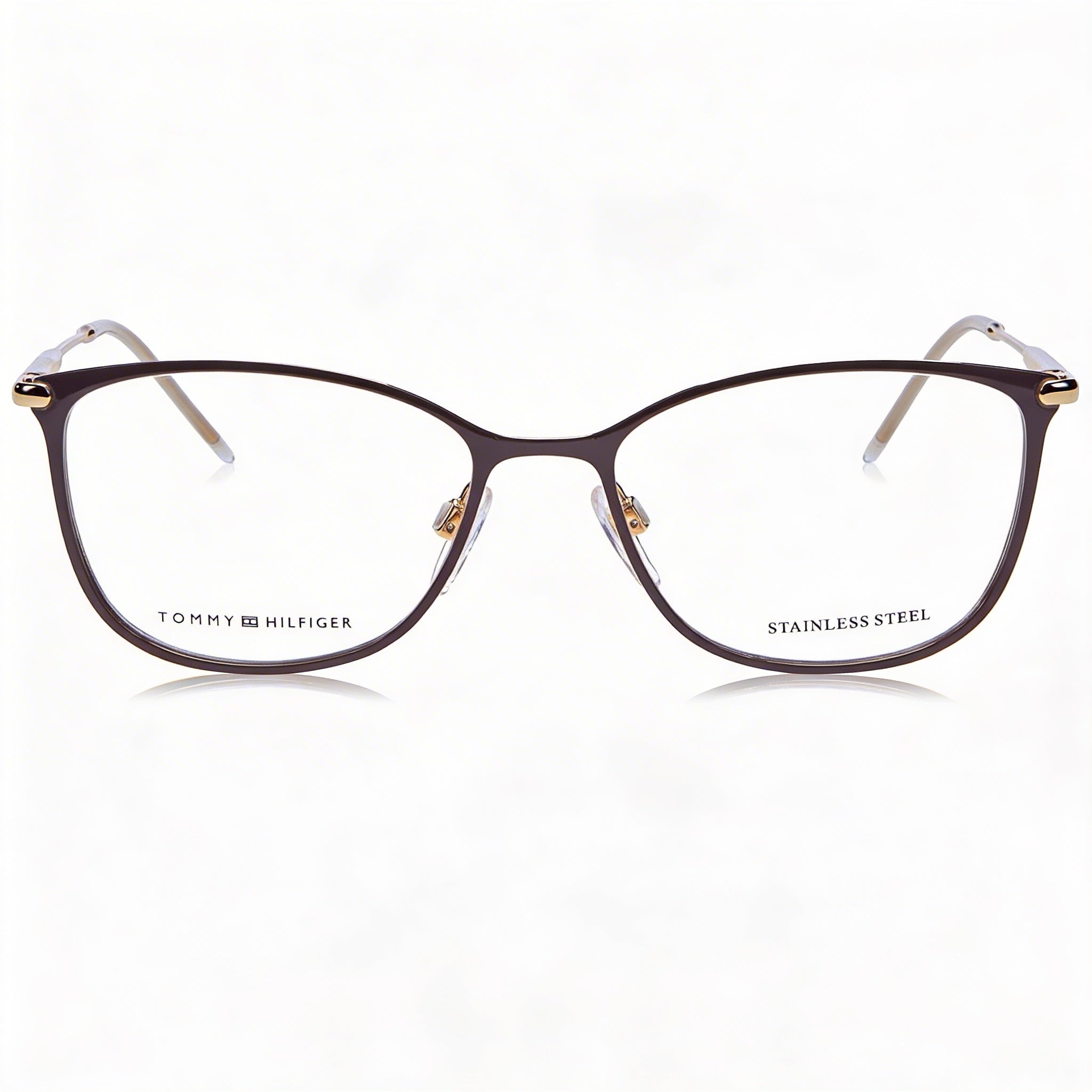 Gafas de sol Tommy Hilfiger Th 1637 unisex con montura de aleación de acero en color oro y gris con lentes de policarbonato de 53 mm, Photo 2
