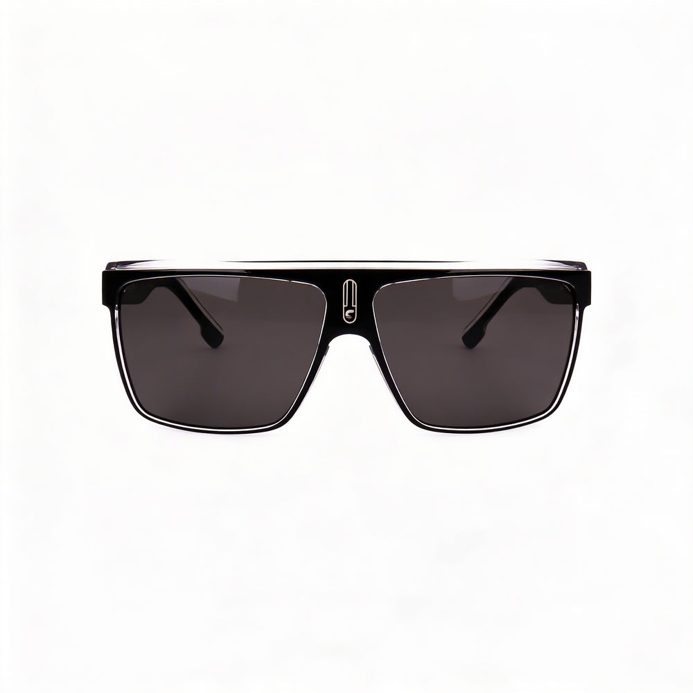 Carrera Contemporary Unisex Propionate Black Crystal Eyewear with Grey Polarized Lenses & UV Protection 63mm