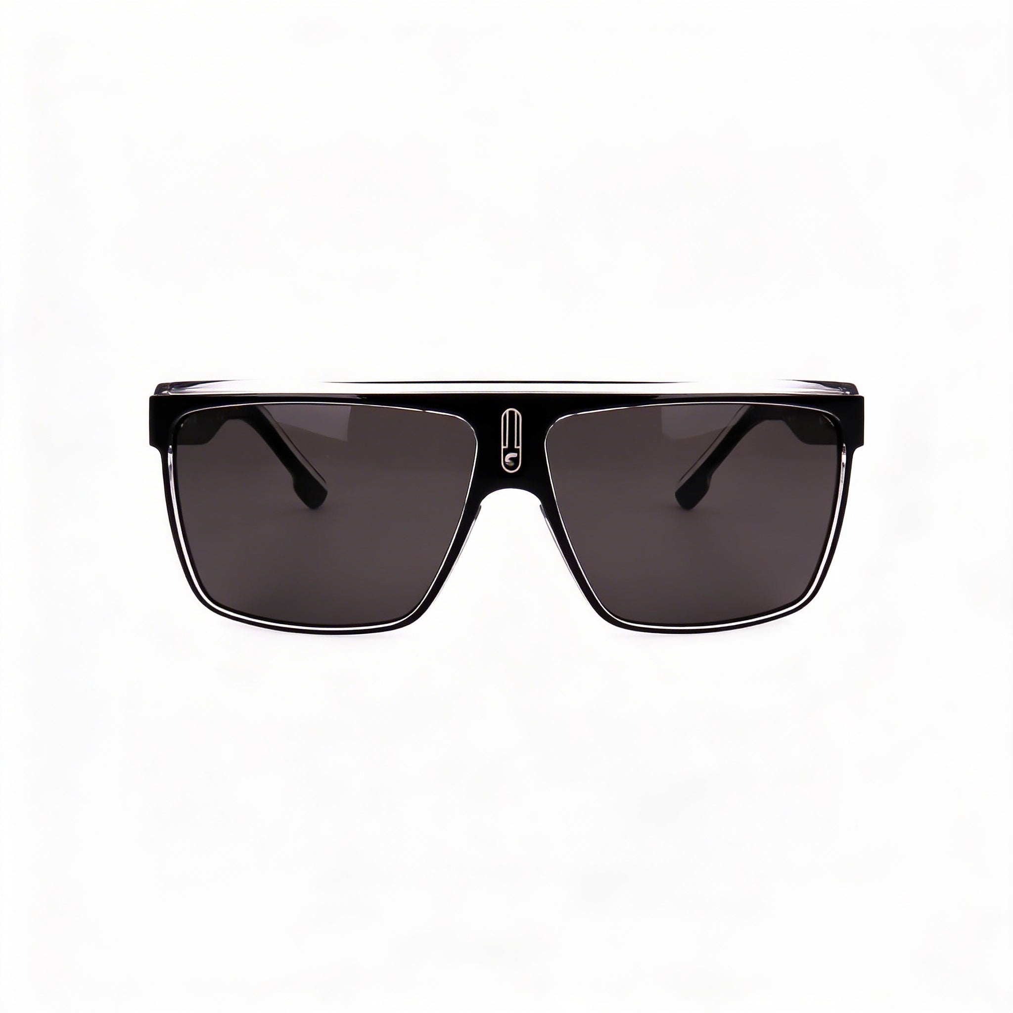 Carrera Contemporary Unisex Propionate Black Crystal Eyewear with Grey Polarized Lenses & UV Protection 63mm, Photo 2