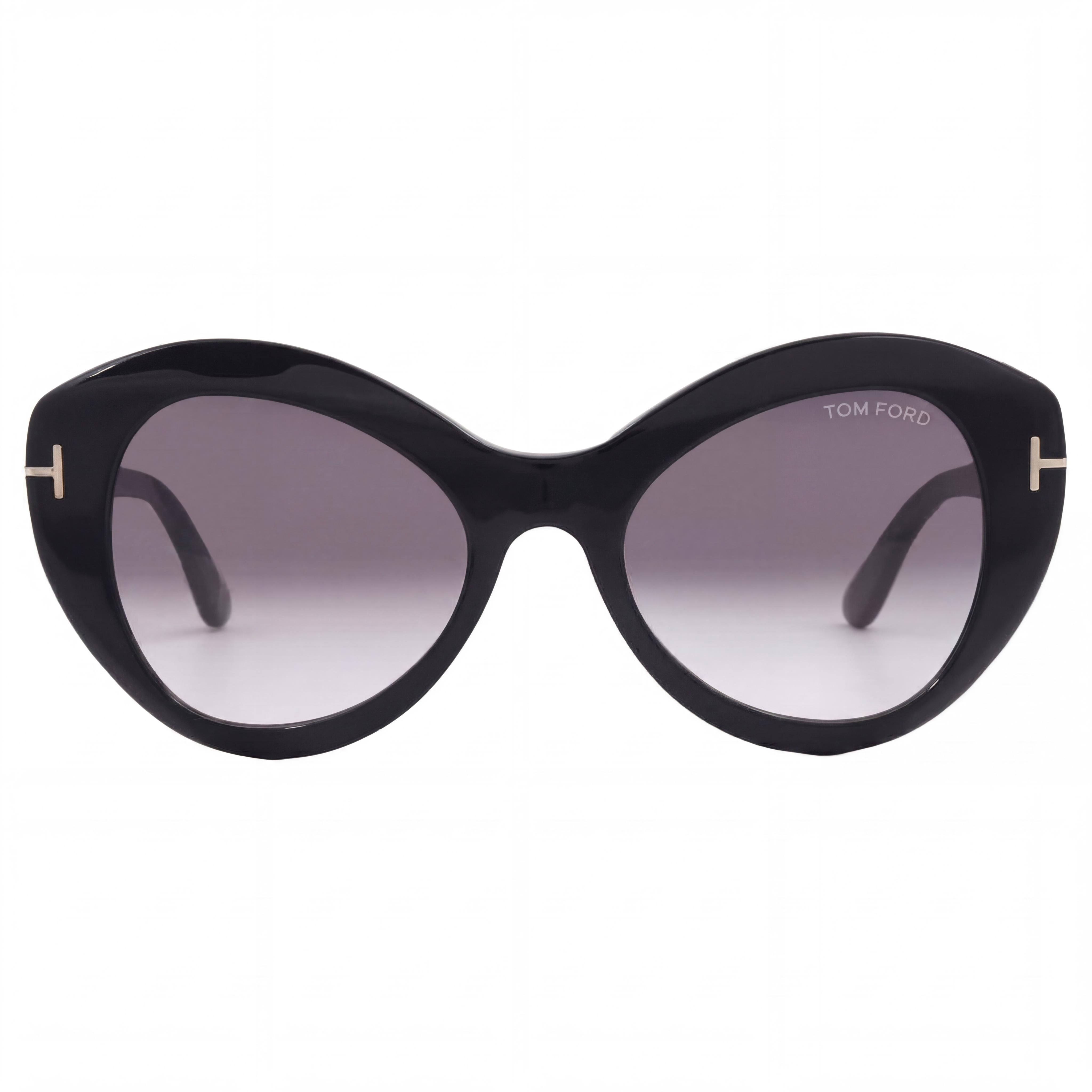 Tom Ford Classic Women's Multi-coloured Plastic 100% UV Protection Non-Polarized Sunglasses 52mm, Photo 2