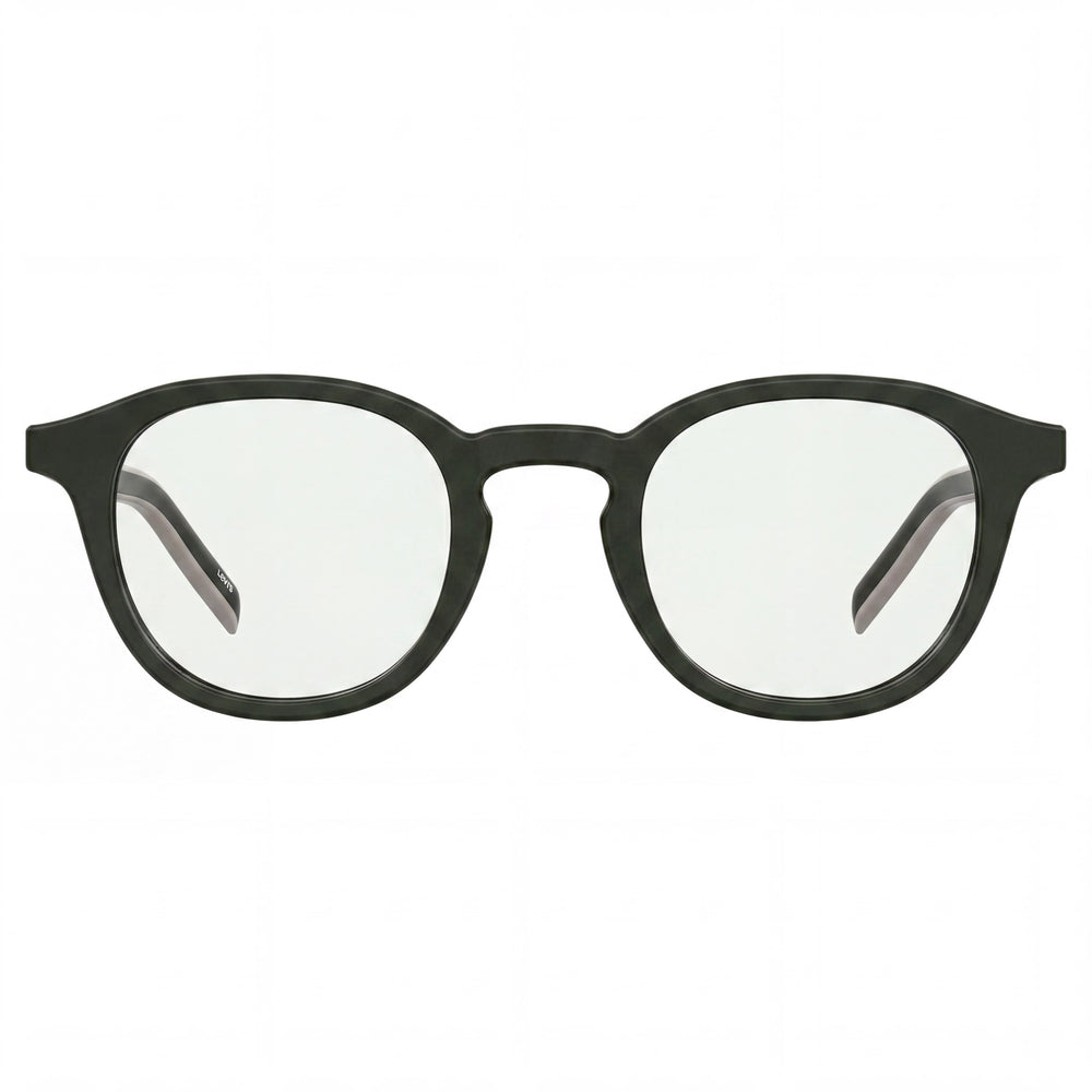 Gafas Levi's Lv 1029 unisex, montura de plástico verde, 48 mm