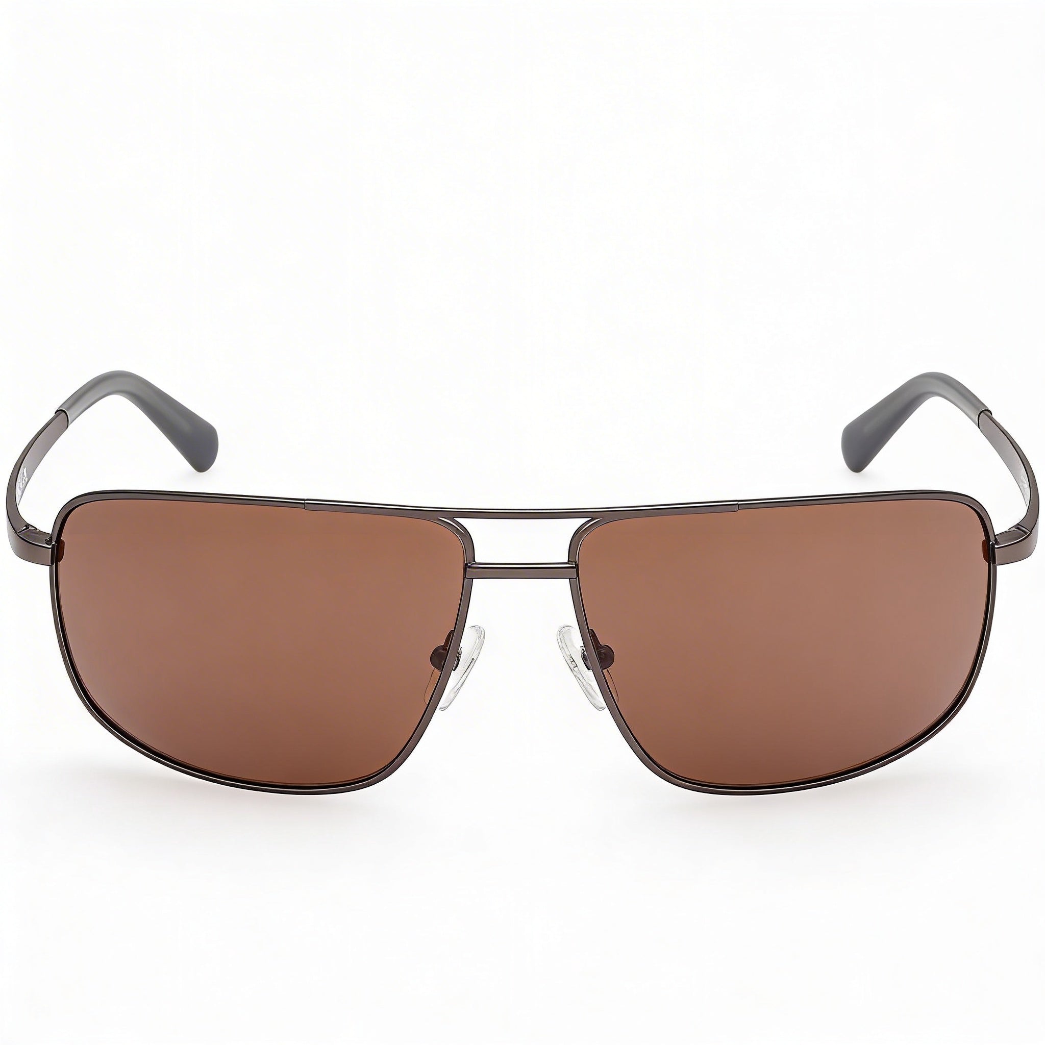 Harley-Davidson Hd00025 Men's Matte Gunmetal Brown Polarized Smoke Lens 64mm, Photo 1