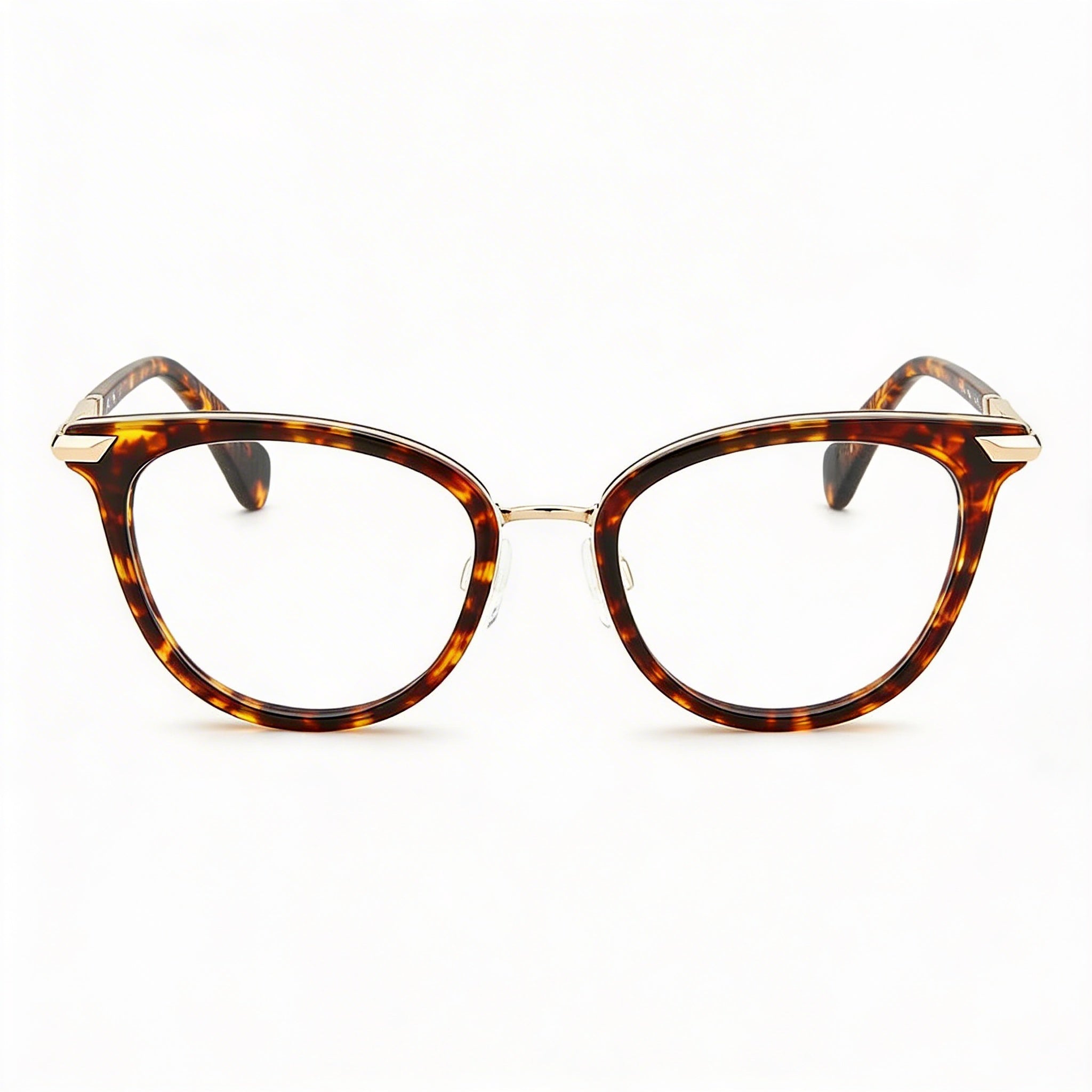 Gafas de sol Rag & Bone Modern Havana con montura metálica para mujer - Ancho de lente: 51 mm, puente: 19 mm, patilla: 135 mm, Photo 2